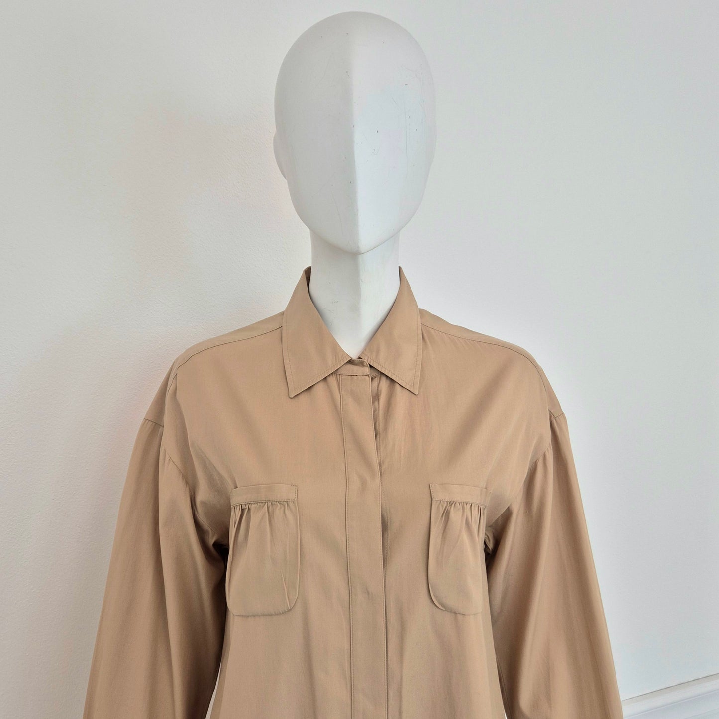 Miu Miu | Abito cotone beige