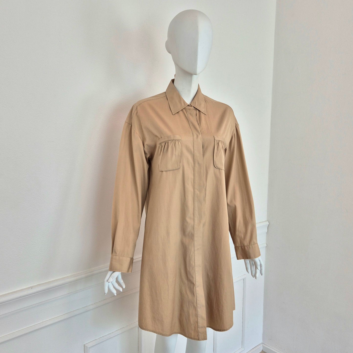 Miu Miu | Abito cotone beige