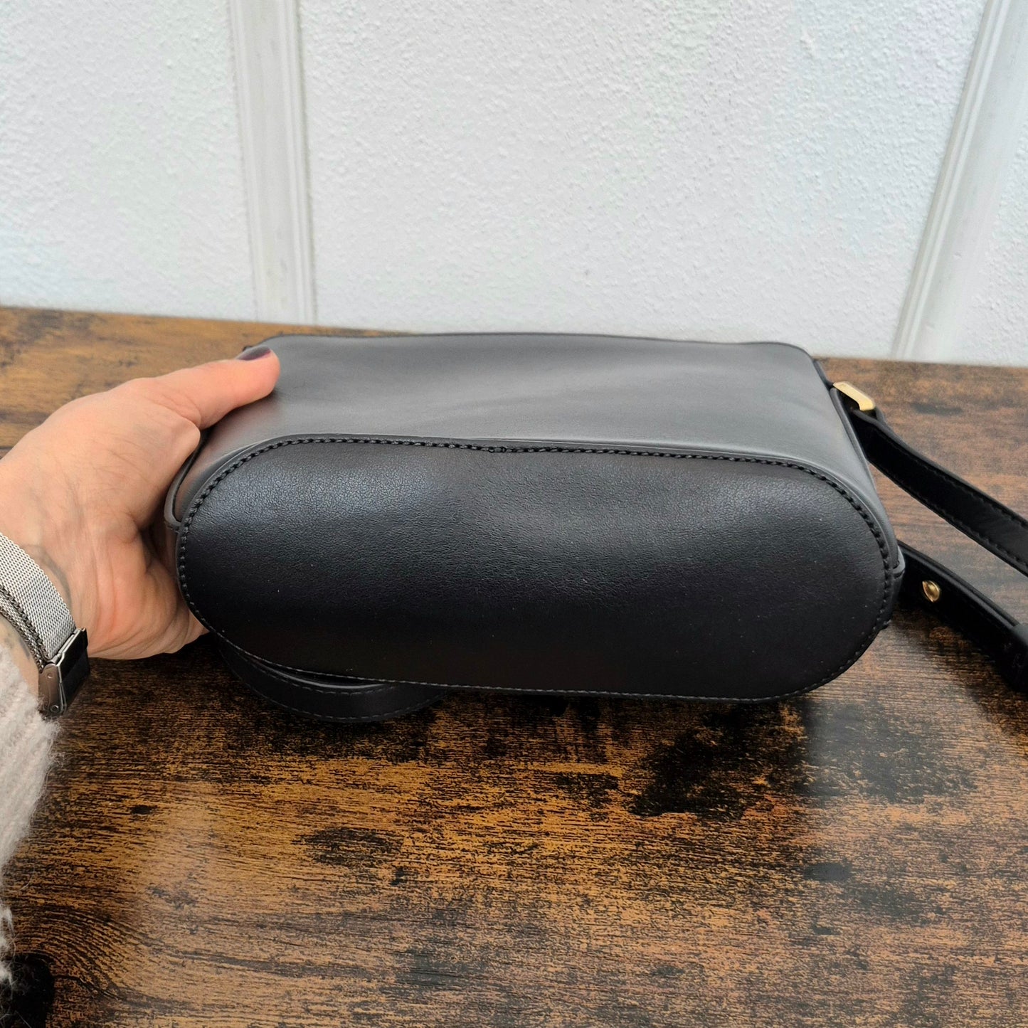 Marni | Borsetta a tracolla in pelle nera