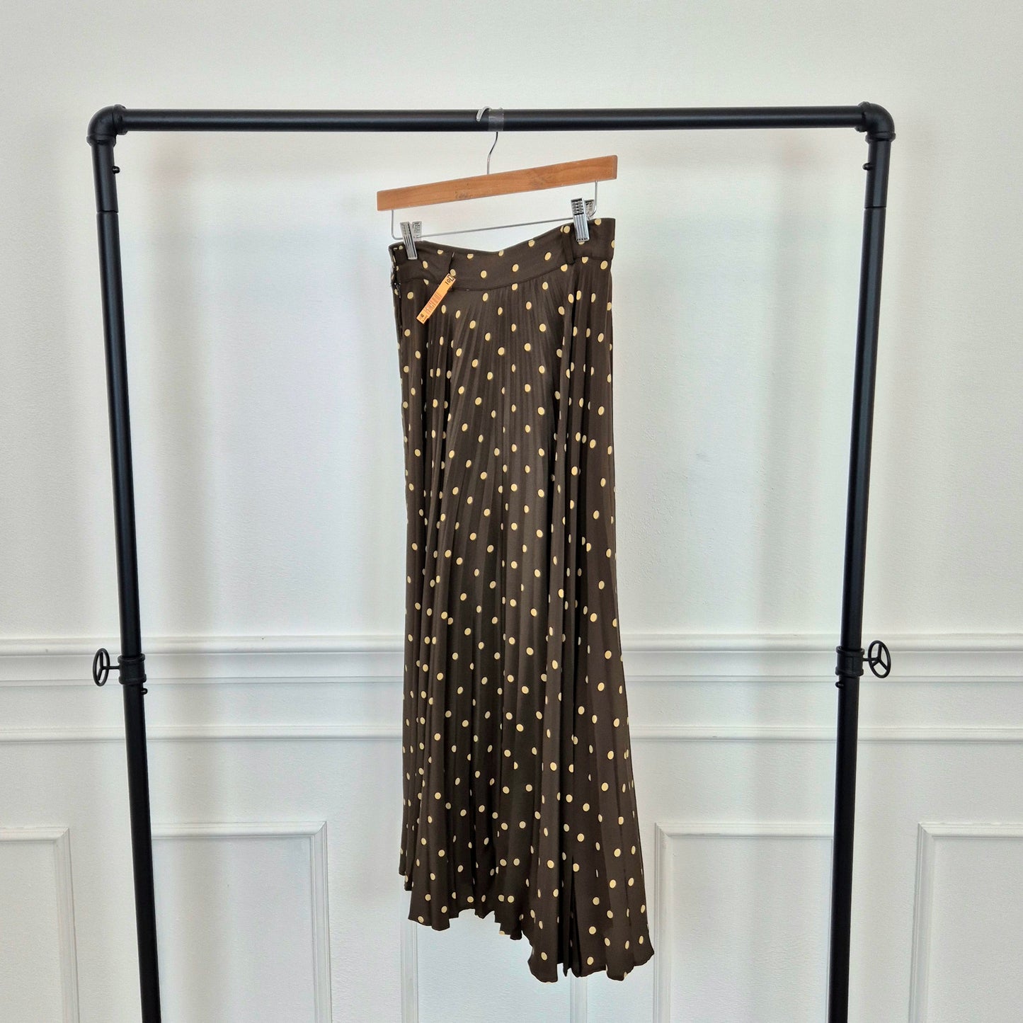 Moschino | Gonna vintage plissettata a pois