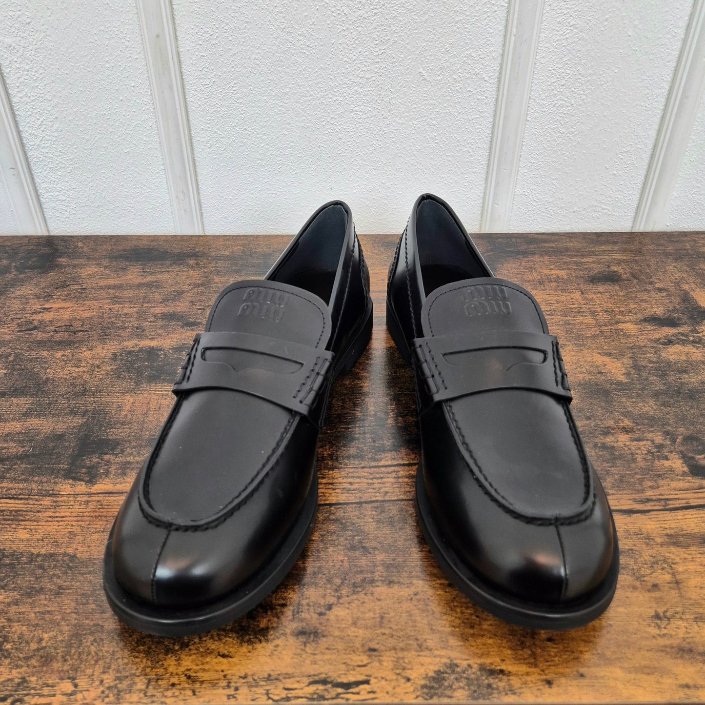 Miu Miu | Mocassini neri nr.41