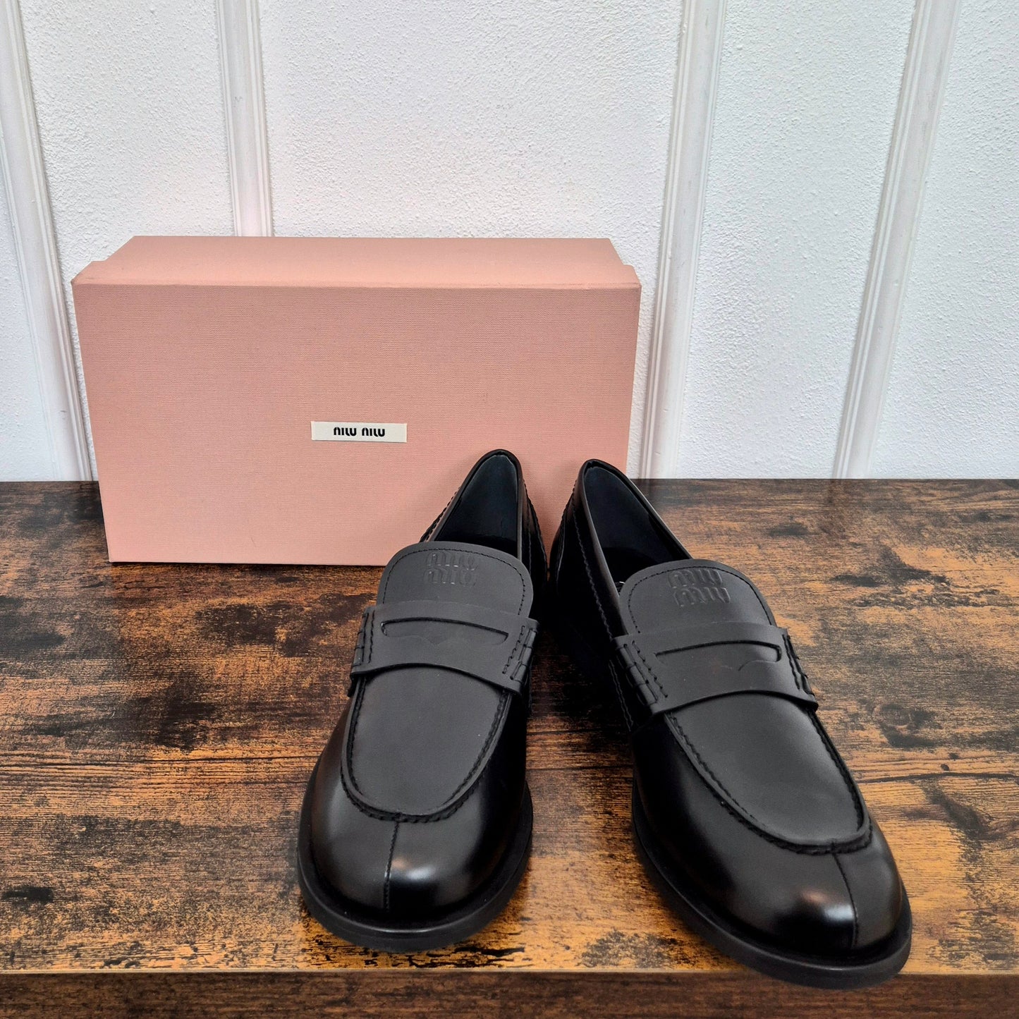 Miu Miu | Mocassini neri nr.41