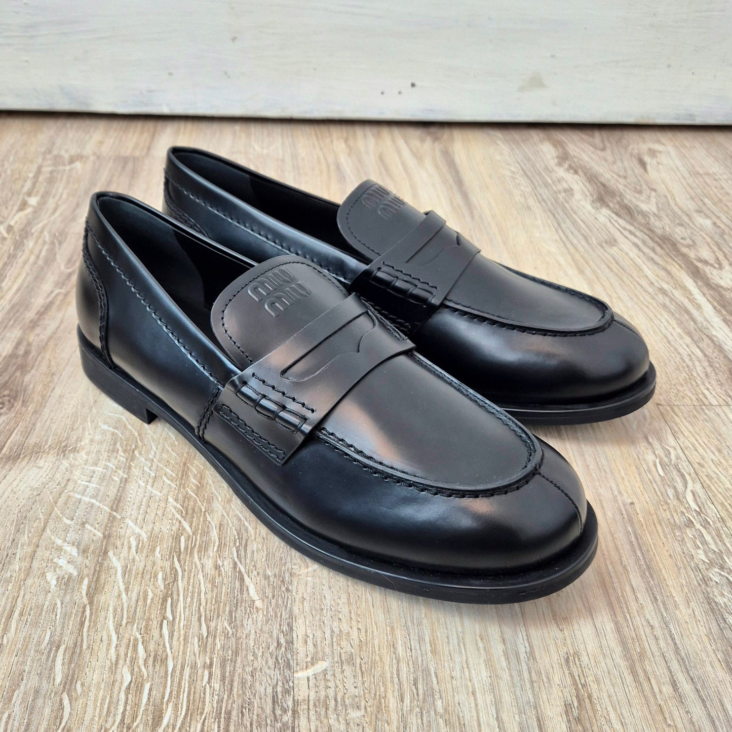 Miu Miu | Mocassini neri nr.41
