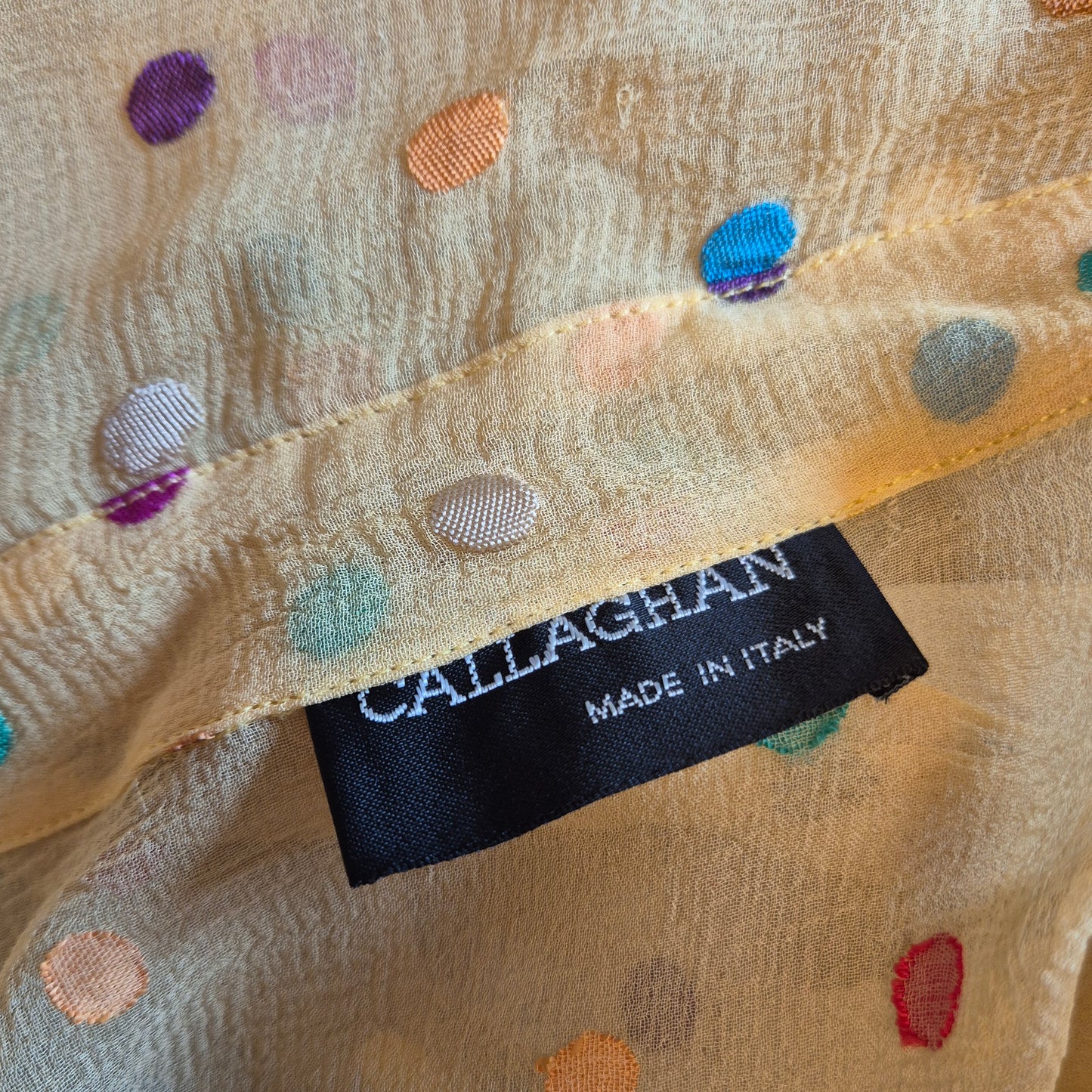 Callaghan by Romeo Gigli | Camicetta in seta 1992