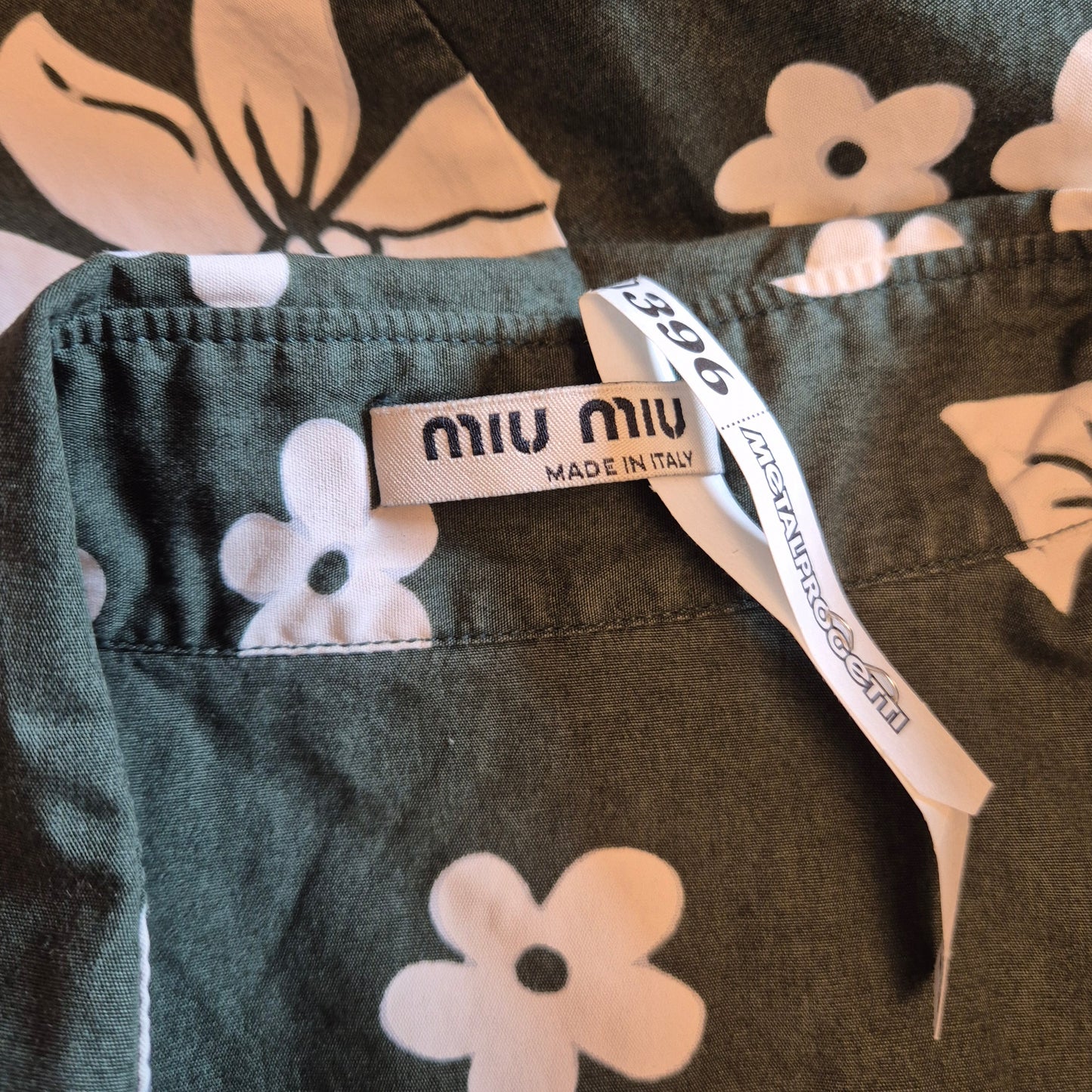 Miu Miu | Camicetta fiori SS 2003