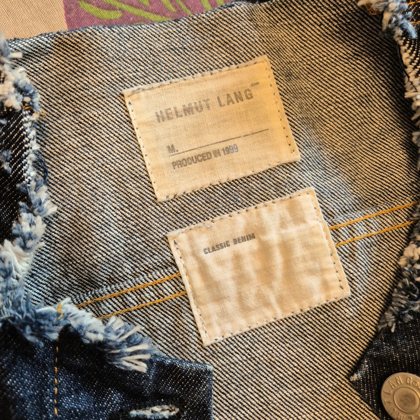 Helmut Lang | Gilet in denim 1999