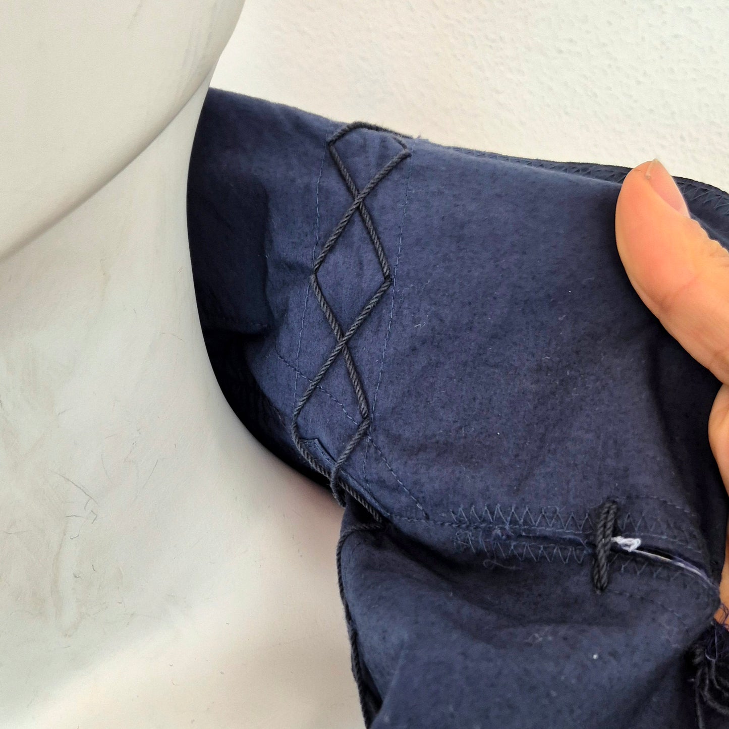 Issey Miyake | Giacca primaverile cotone blu