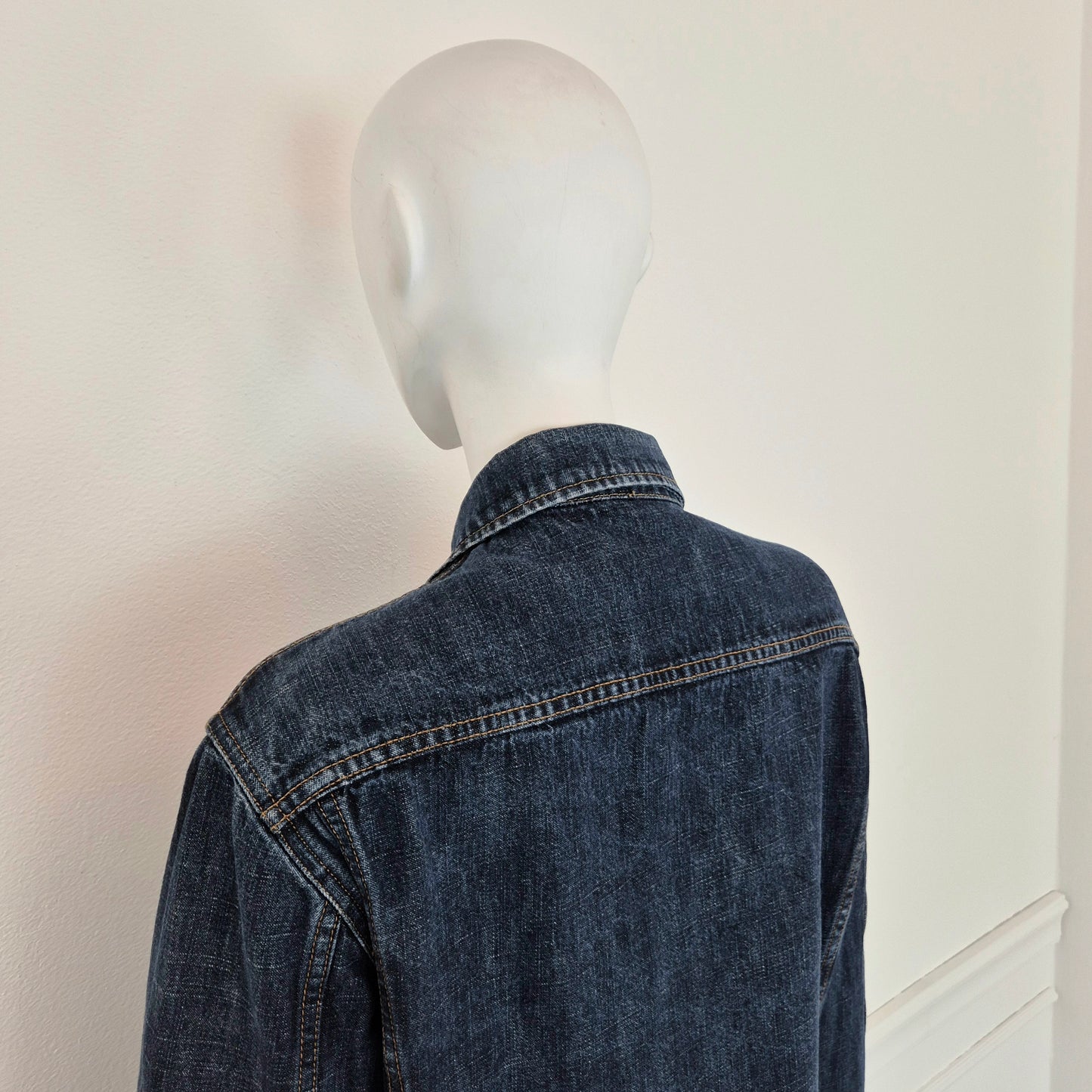 Miu Miu | Giacca - Camicia in denim fiammato 2001