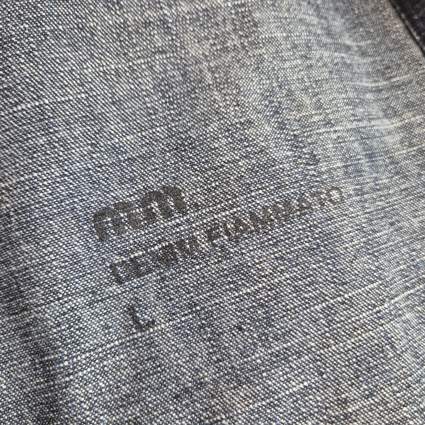 Miu Miu | Giacca - Camicia in denim fiammato 2001