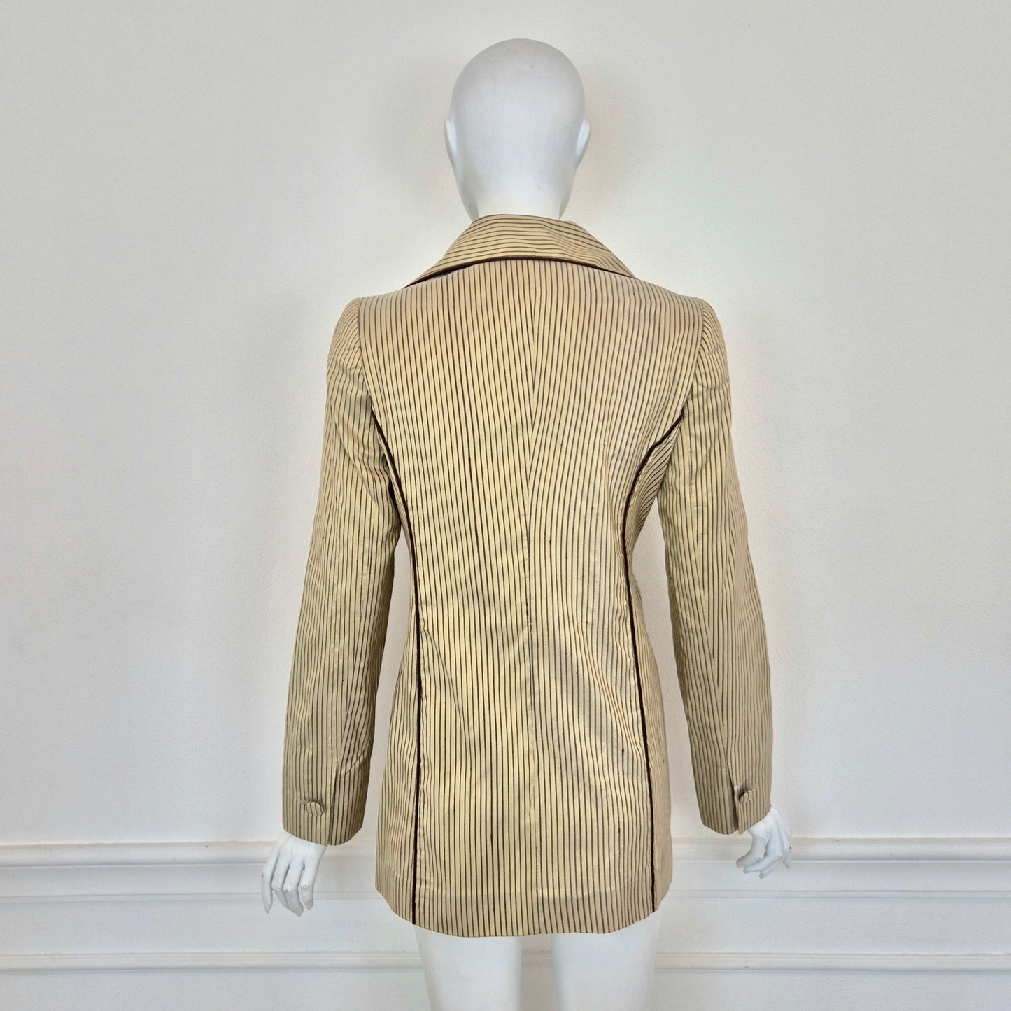 Romeo Gigli | Giacca a righe estate 1997