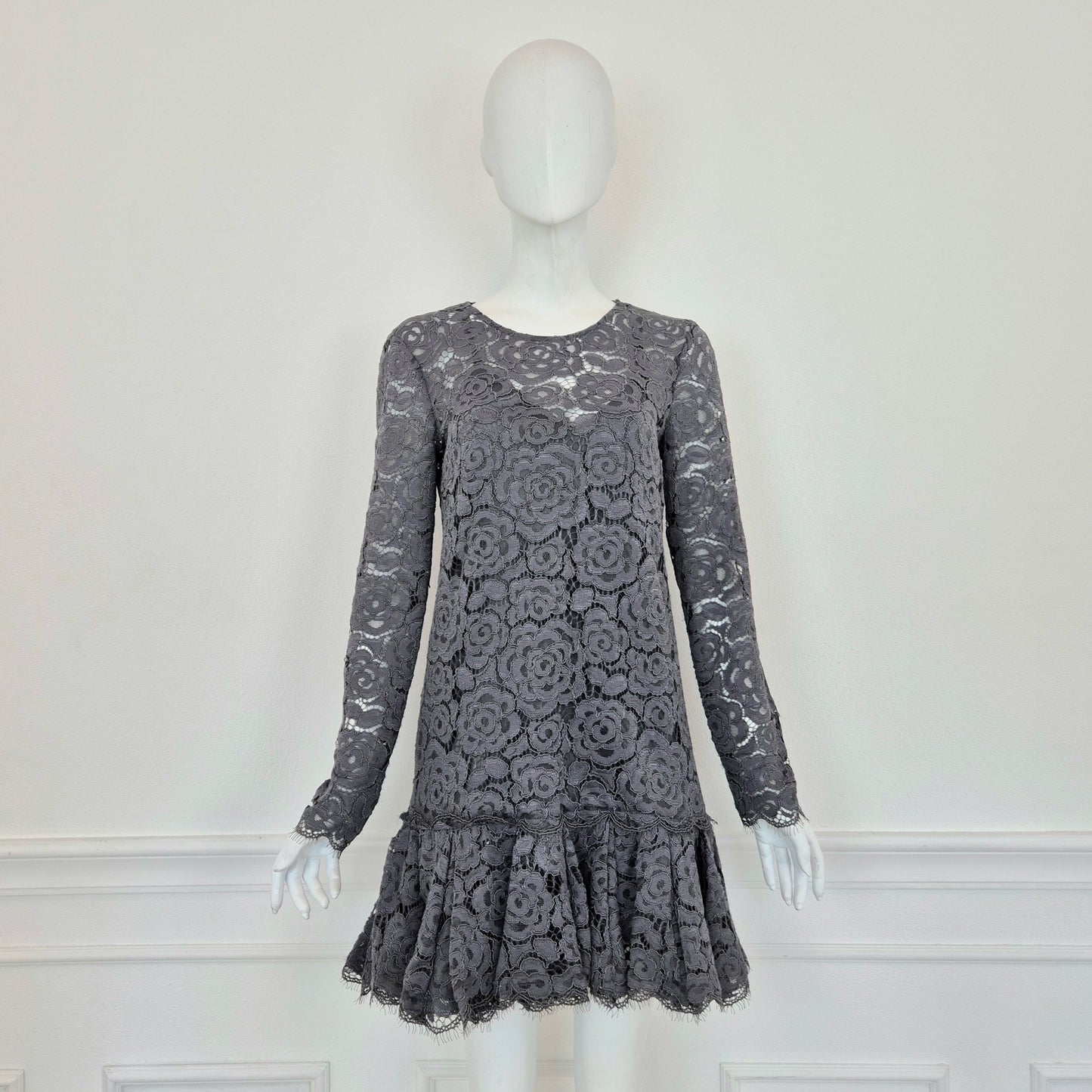 DKNY Donna Karan New York | Abito in pizzo grigio