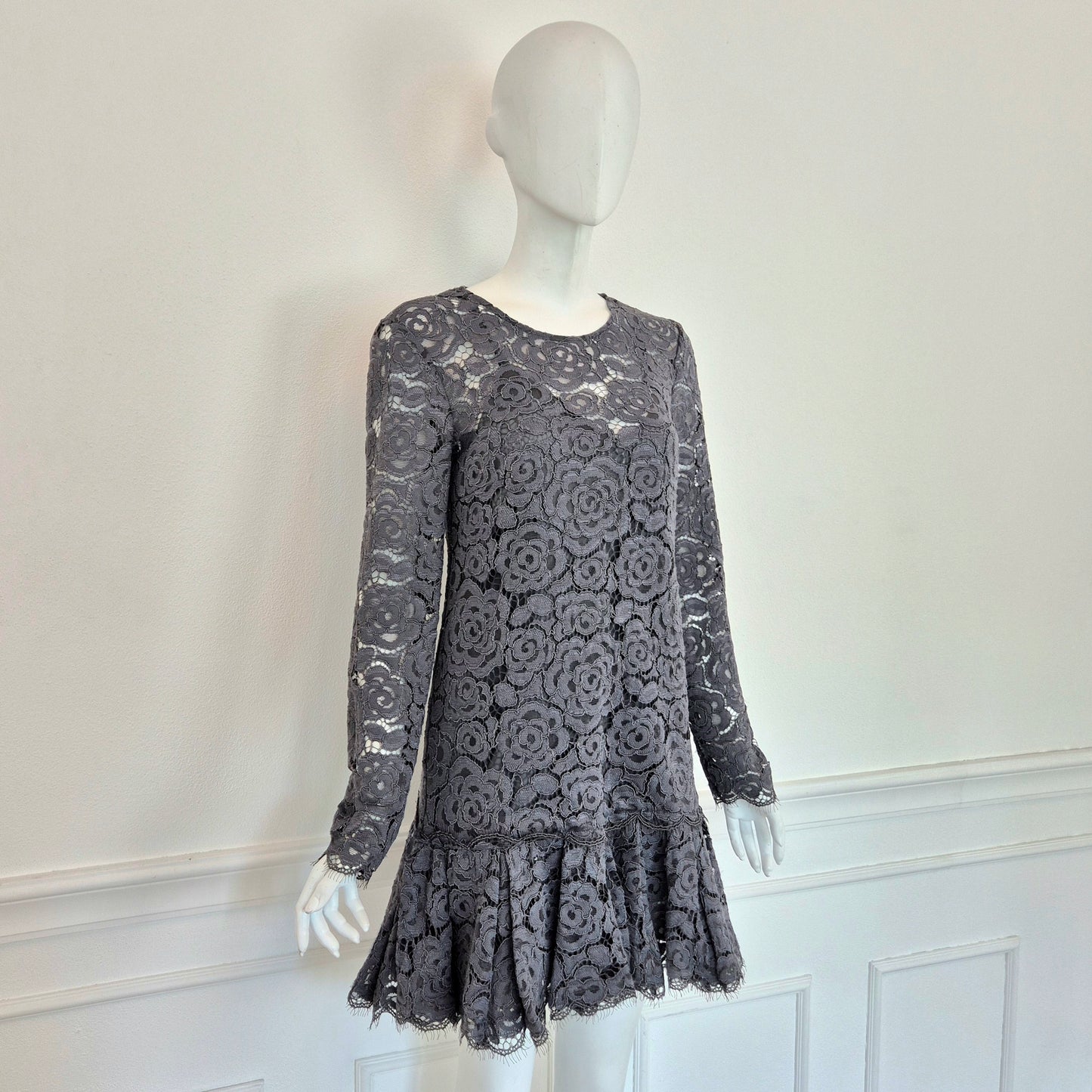 DKNY Donna Karan New York | Abito in pizzo grigio