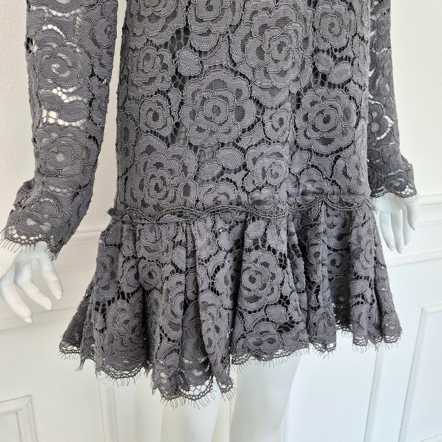 DKNY Donna Karan New York | Abito in pizzo grigio