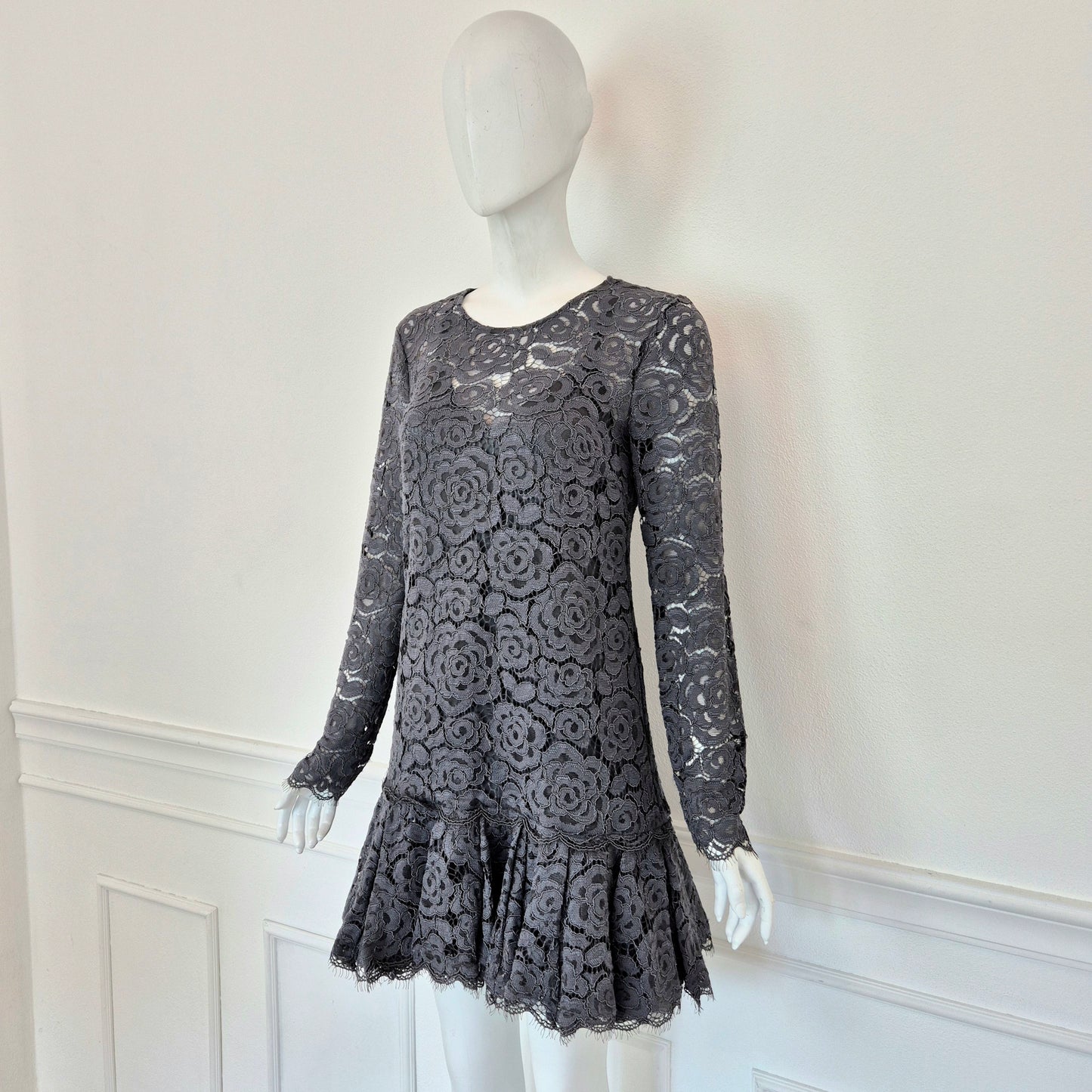 DKNY Donna Karan New York | Abito in pizzo grigio