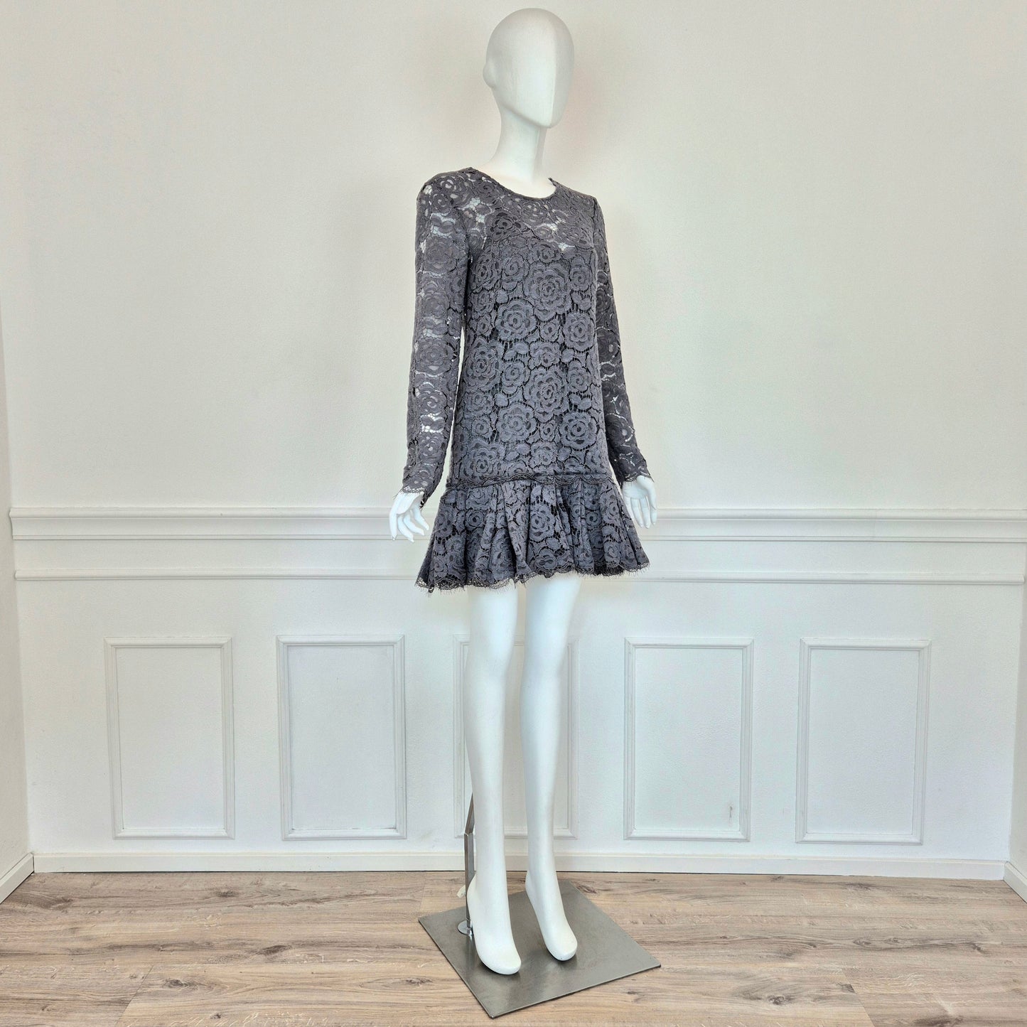 DKNY Donna Karan New York | Abito in pizzo grigio