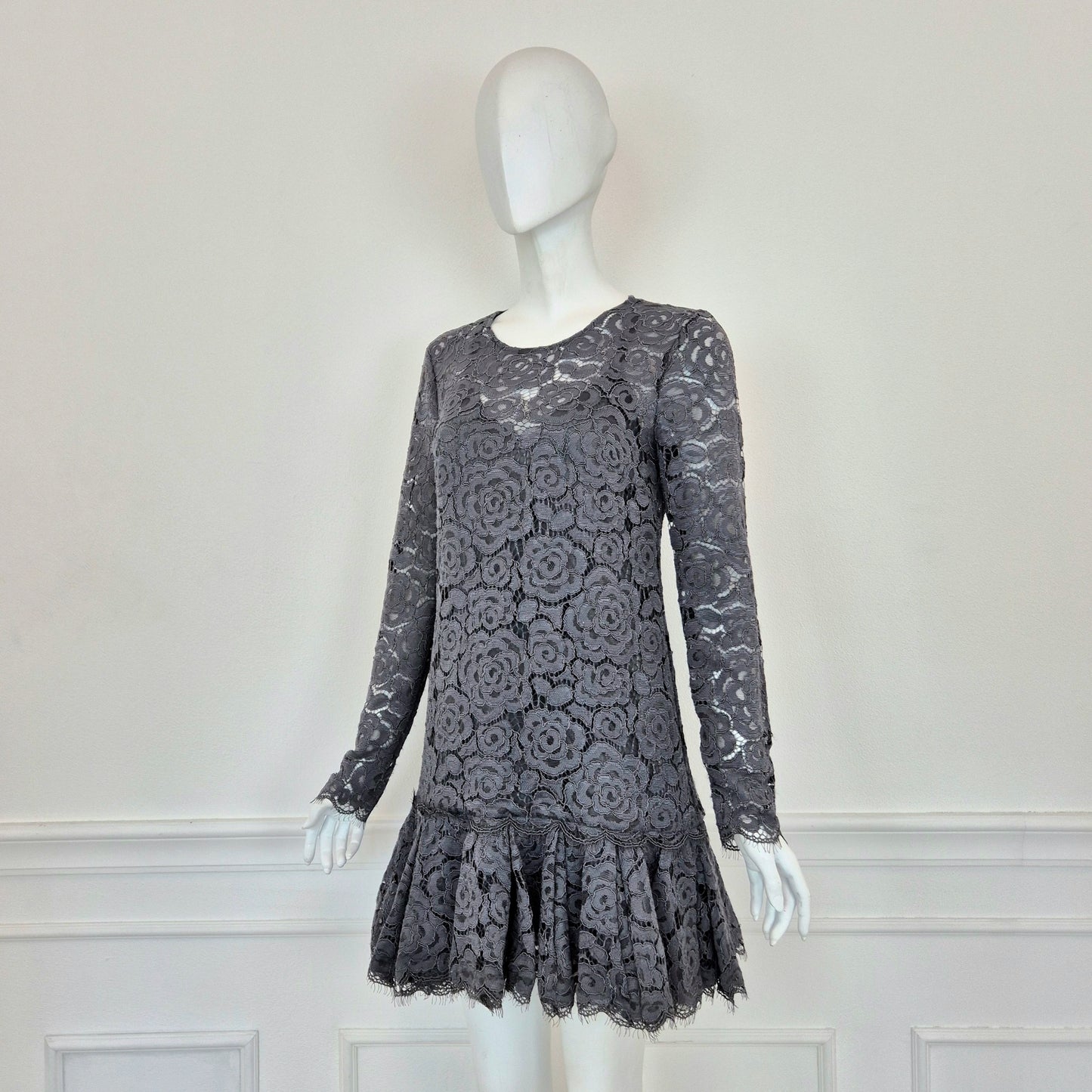 DKNY Donna Karan New York | Abito in pizzo grigio
