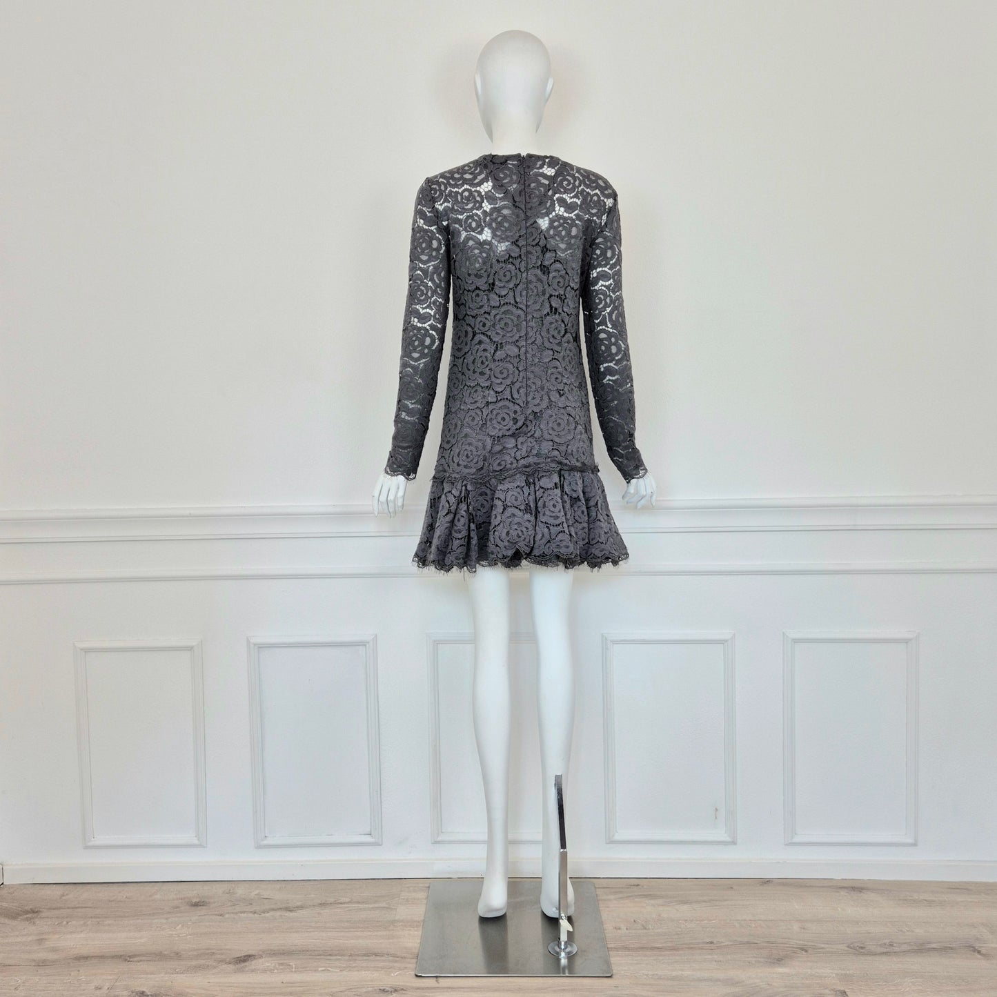 DKNY Donna Karan New York | Abito in pizzo grigio