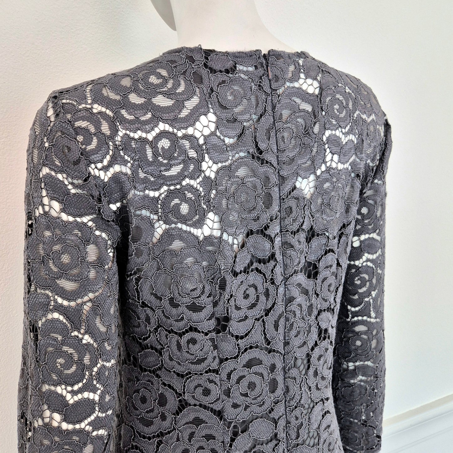 DKNY Donna Karan New York | Abito in pizzo grigio
