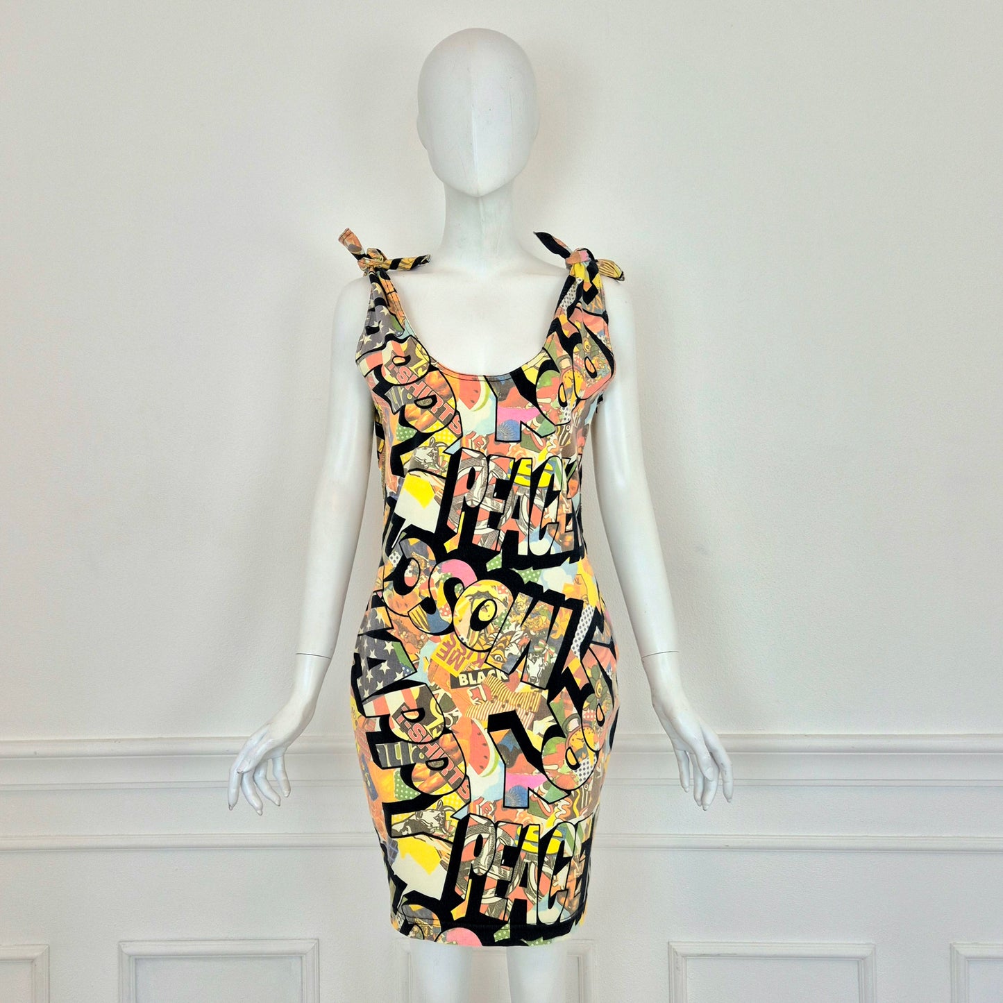 Moschino | Abito stampa pop