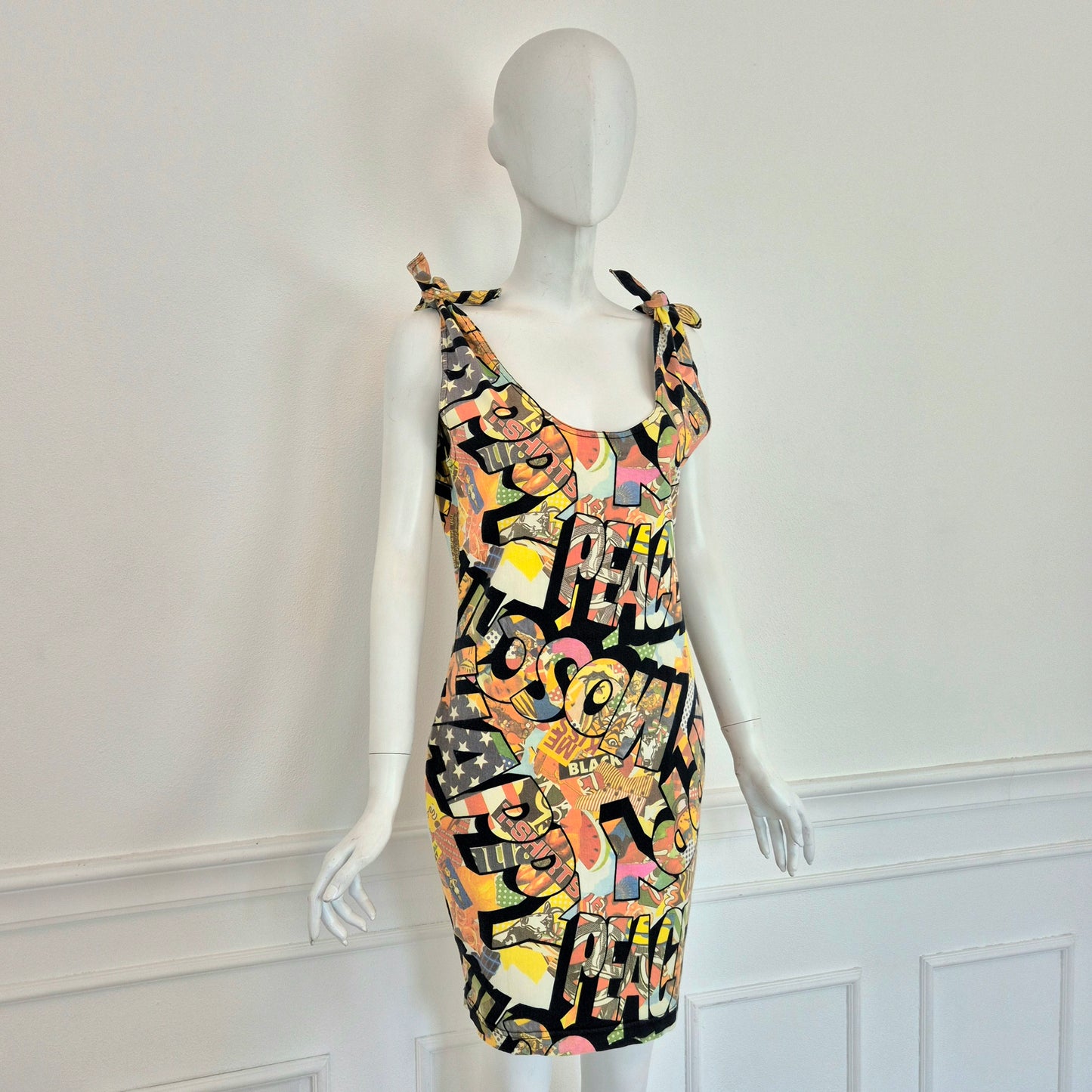 Moschino | Abito stampa pop