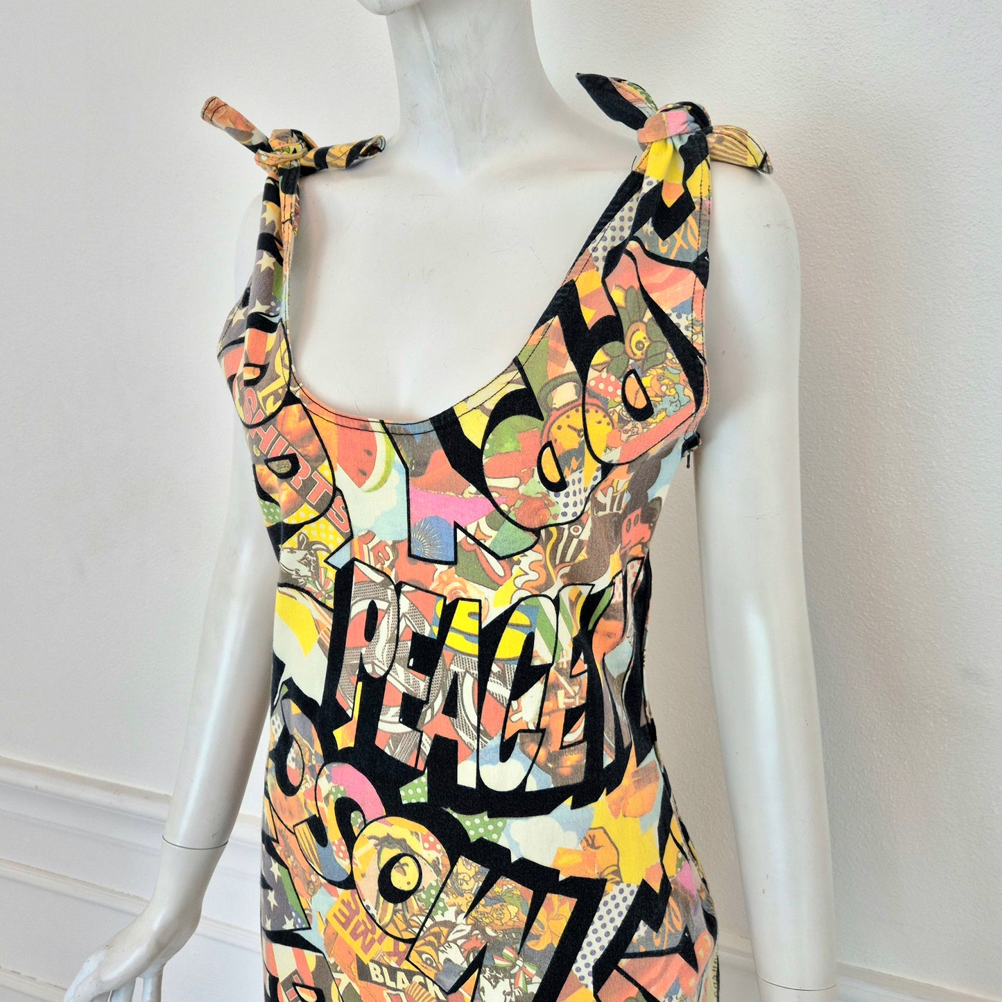 Moschino | Abito stampa pop