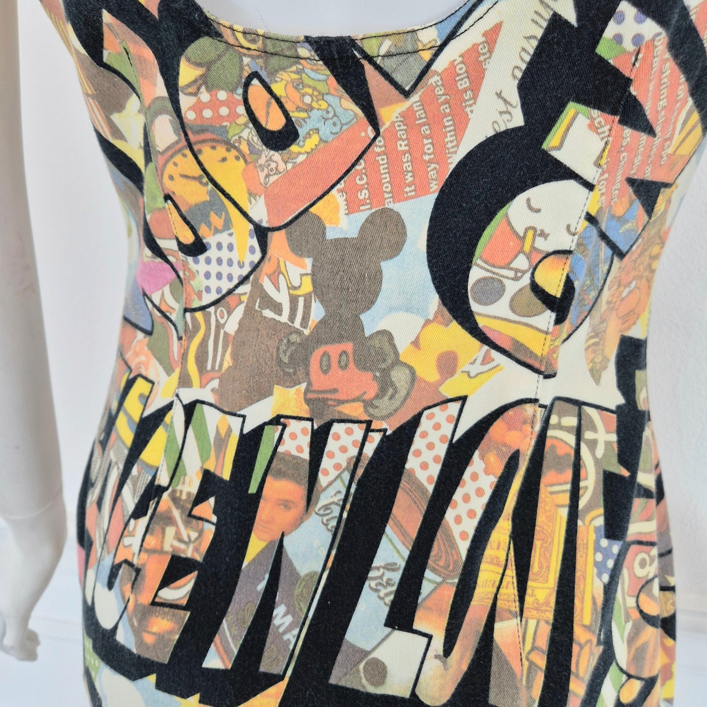 Moschino | Abito stampa pop
