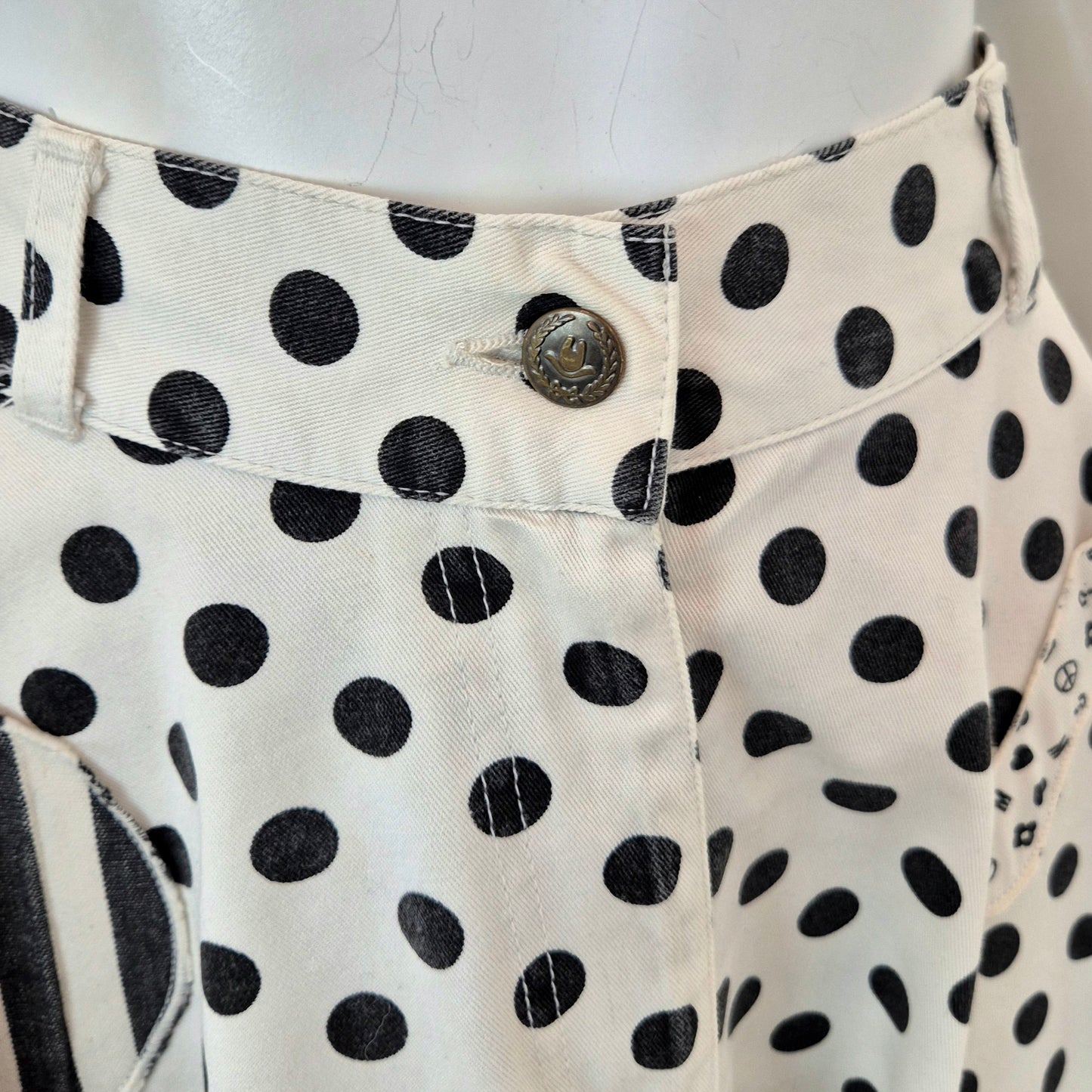 Moschino | Gonna con tasche cuore e mano
