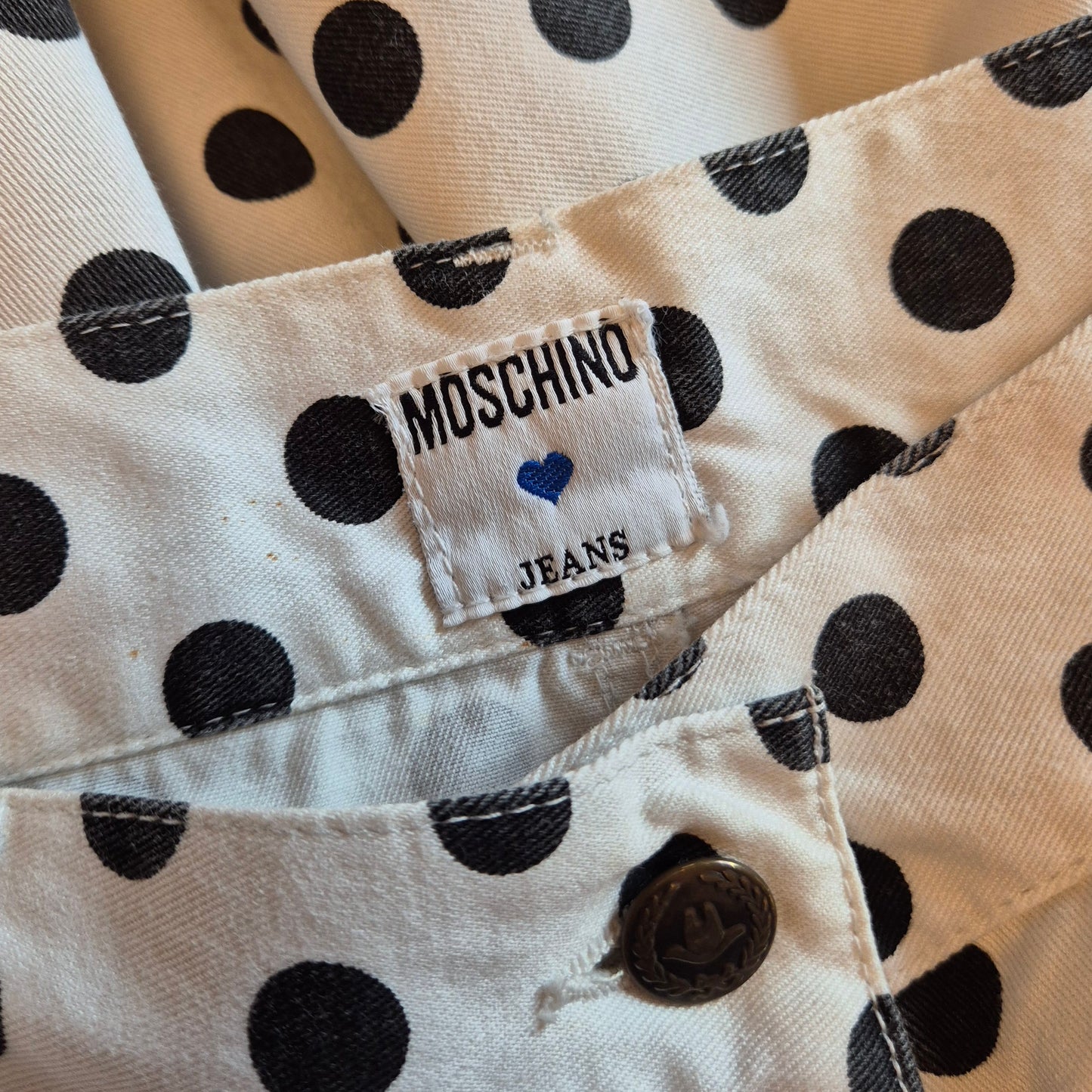 Moschino | Gonna con tasche cuore e mano