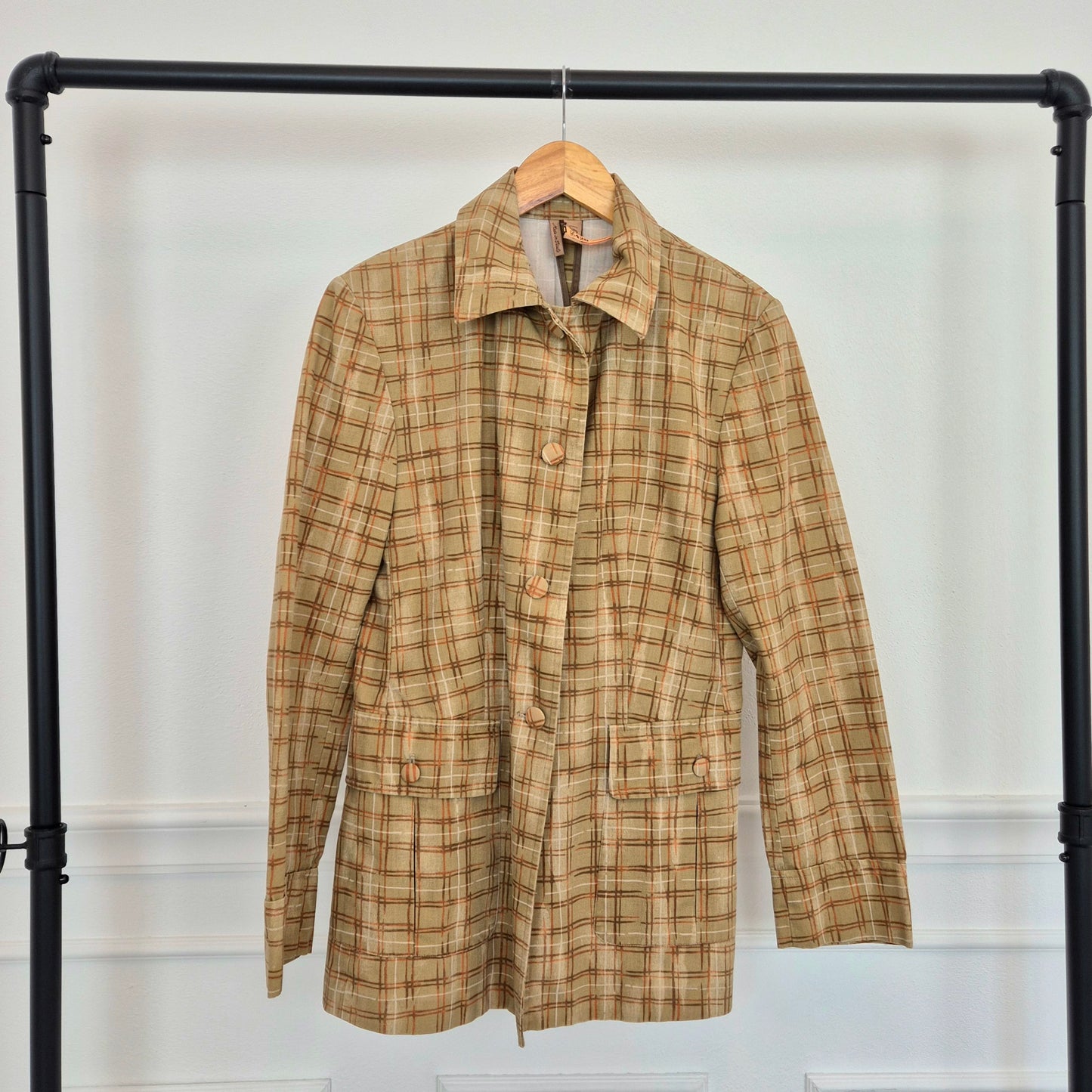 Romeo Gigli | Giacca in cotone quadretti