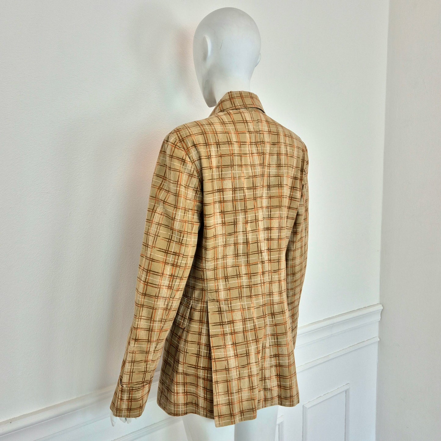 Romeo Gigli | Giacca in cotone quadretti