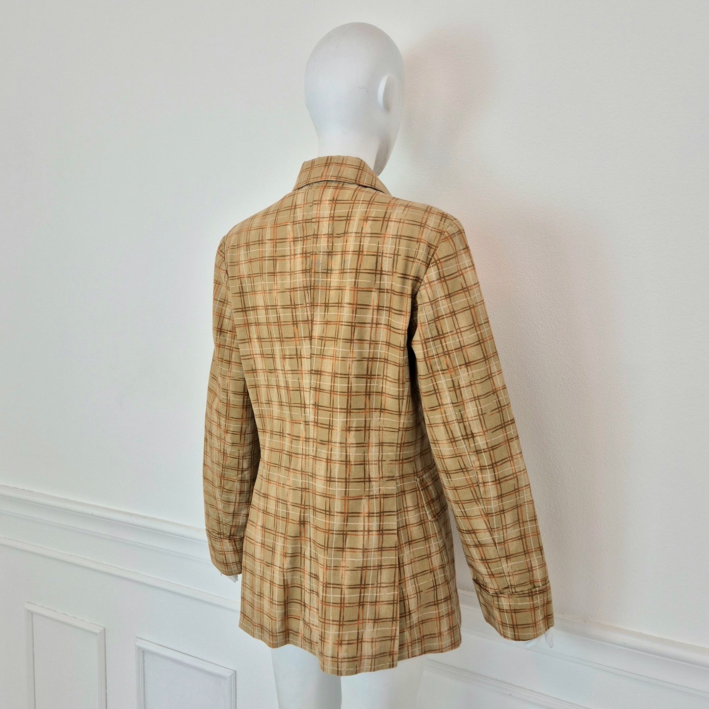 Romeo Gigli | Giacca in cotone quadretti
