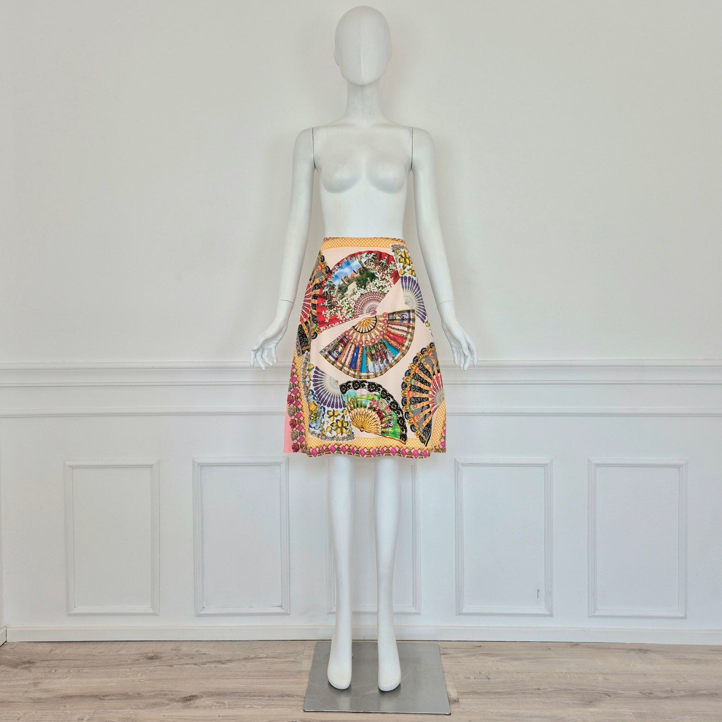 Prada | Gonna fantasia ventagli