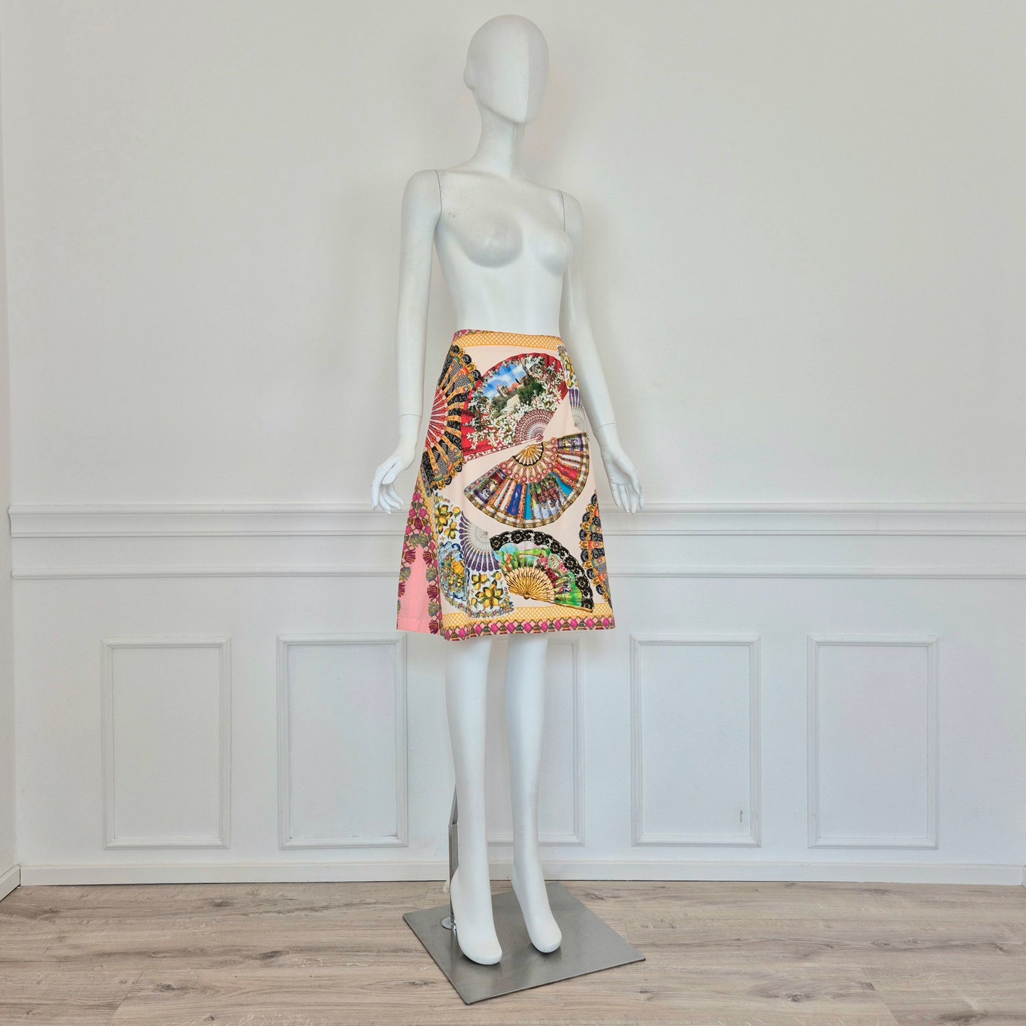 Prada | Gonna fantasia ventagli
