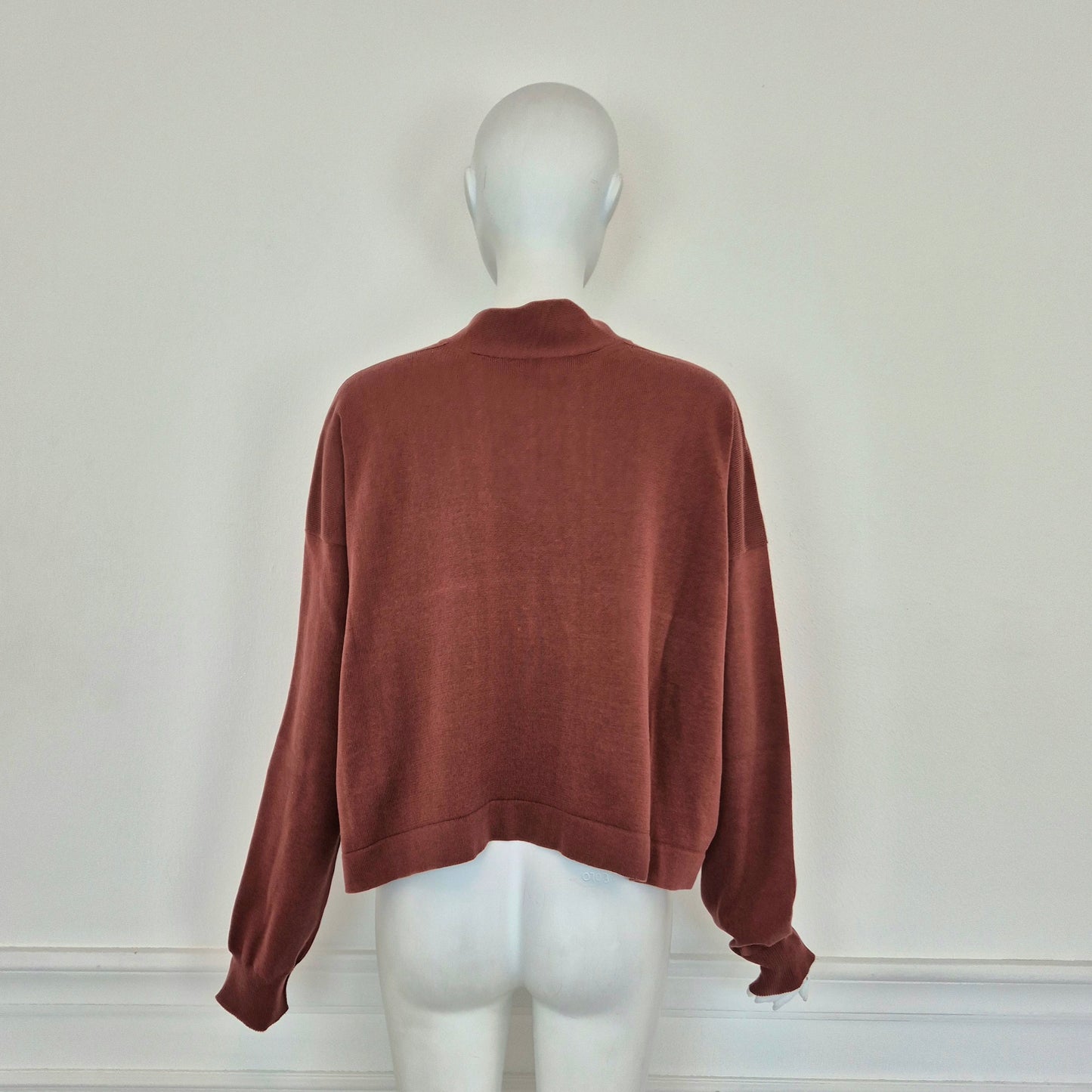Romeo Gigli | Cardigan cotone terracotta
