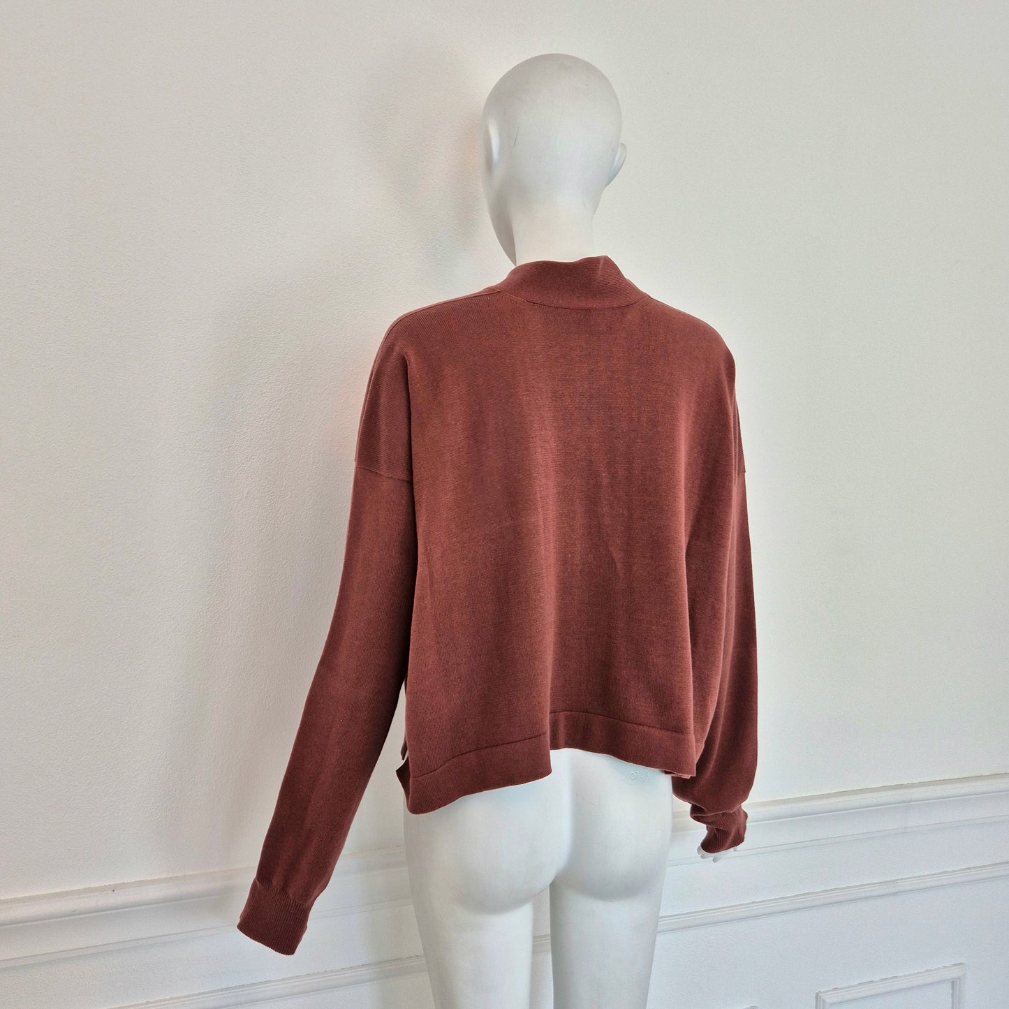 Romeo Gigli | Cardigan cotone terracotta