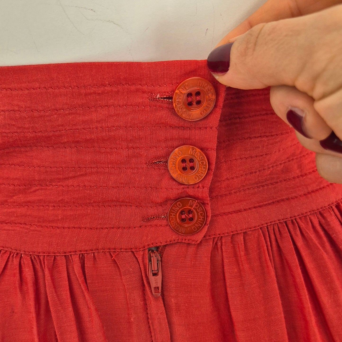 Moschino | Gonna lunga rossa