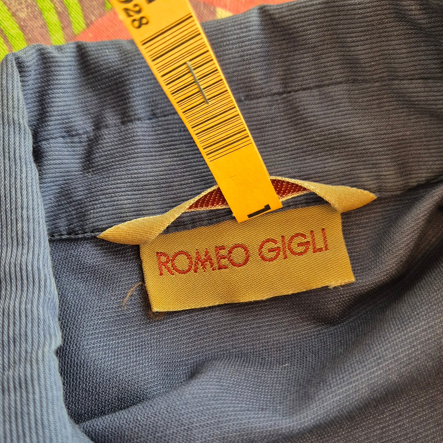 Romeo Gigli | Giacca indaco con traforo 1992