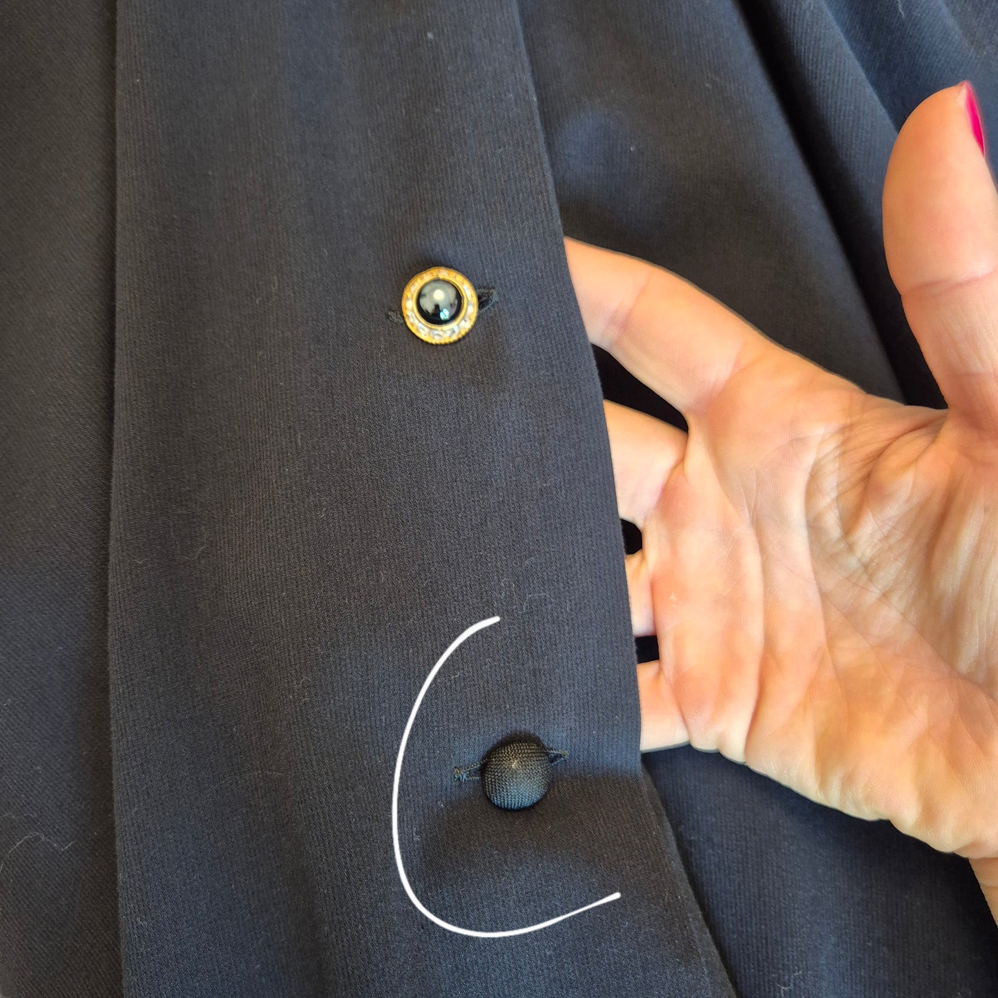 Ter et Bantine | Abito con gonna a ruota e incrocio sulla schiena