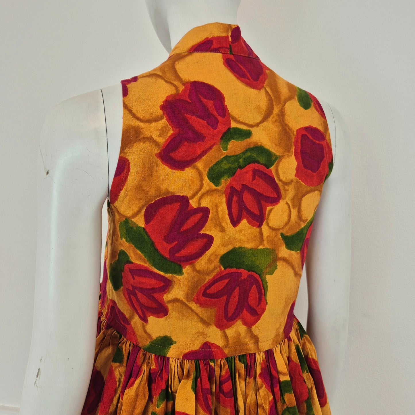 Romeo Gigli | Abito in cotone stampa floreale