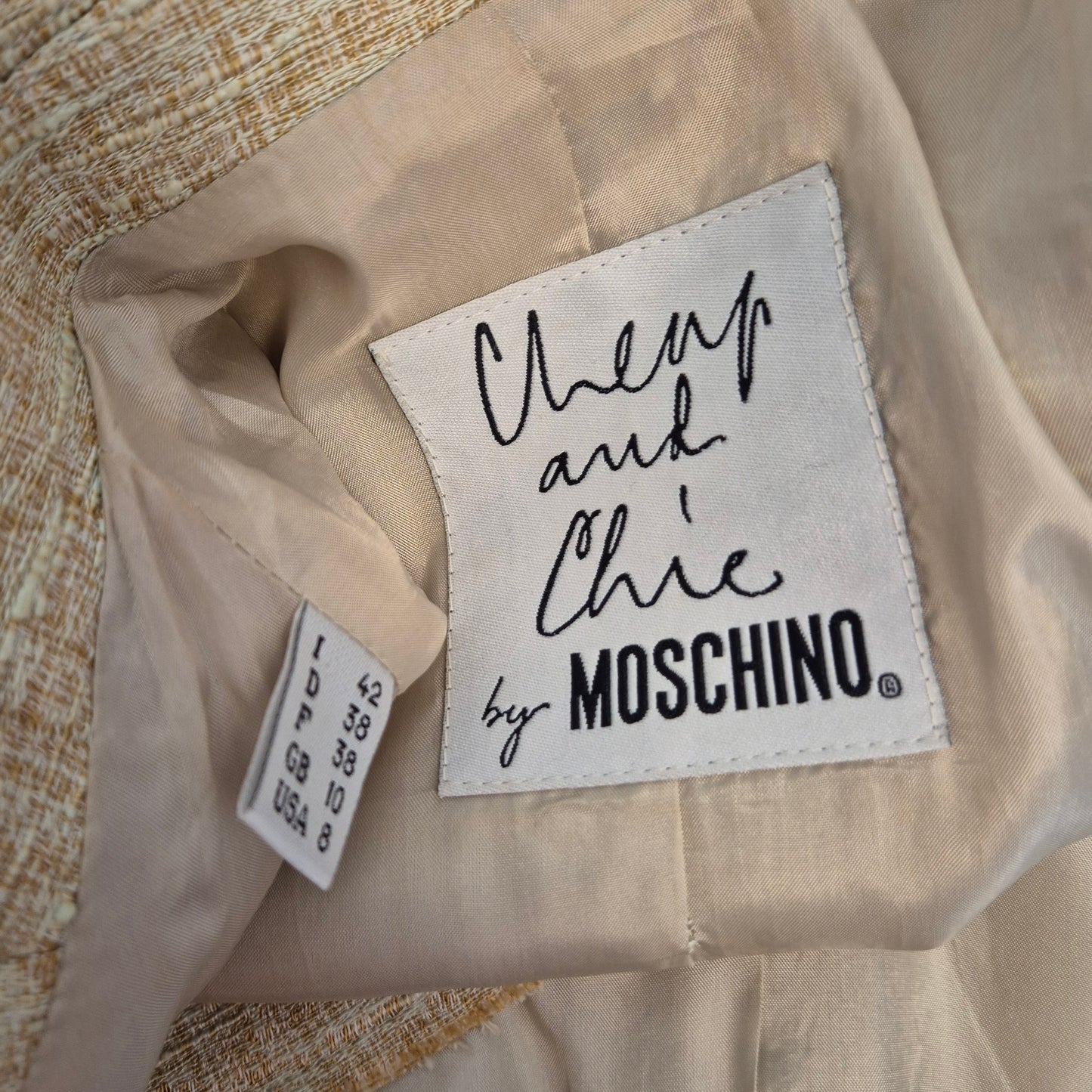Moschino | Giacca con bottoni conchiglia