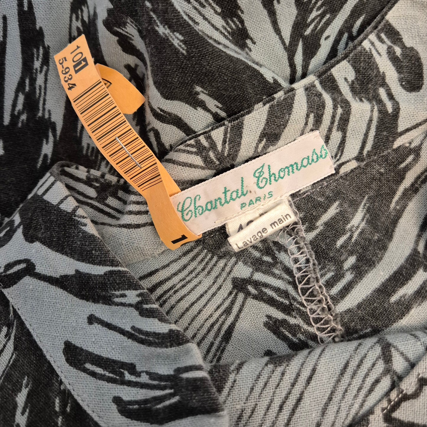 Chantal Thomass | Abito vintage cotone stampato