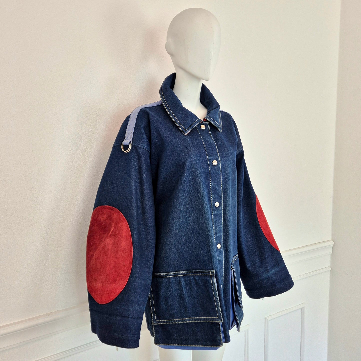 LEVI'S by Jean Charles de Castelbajac | Giacca in denim e pelle