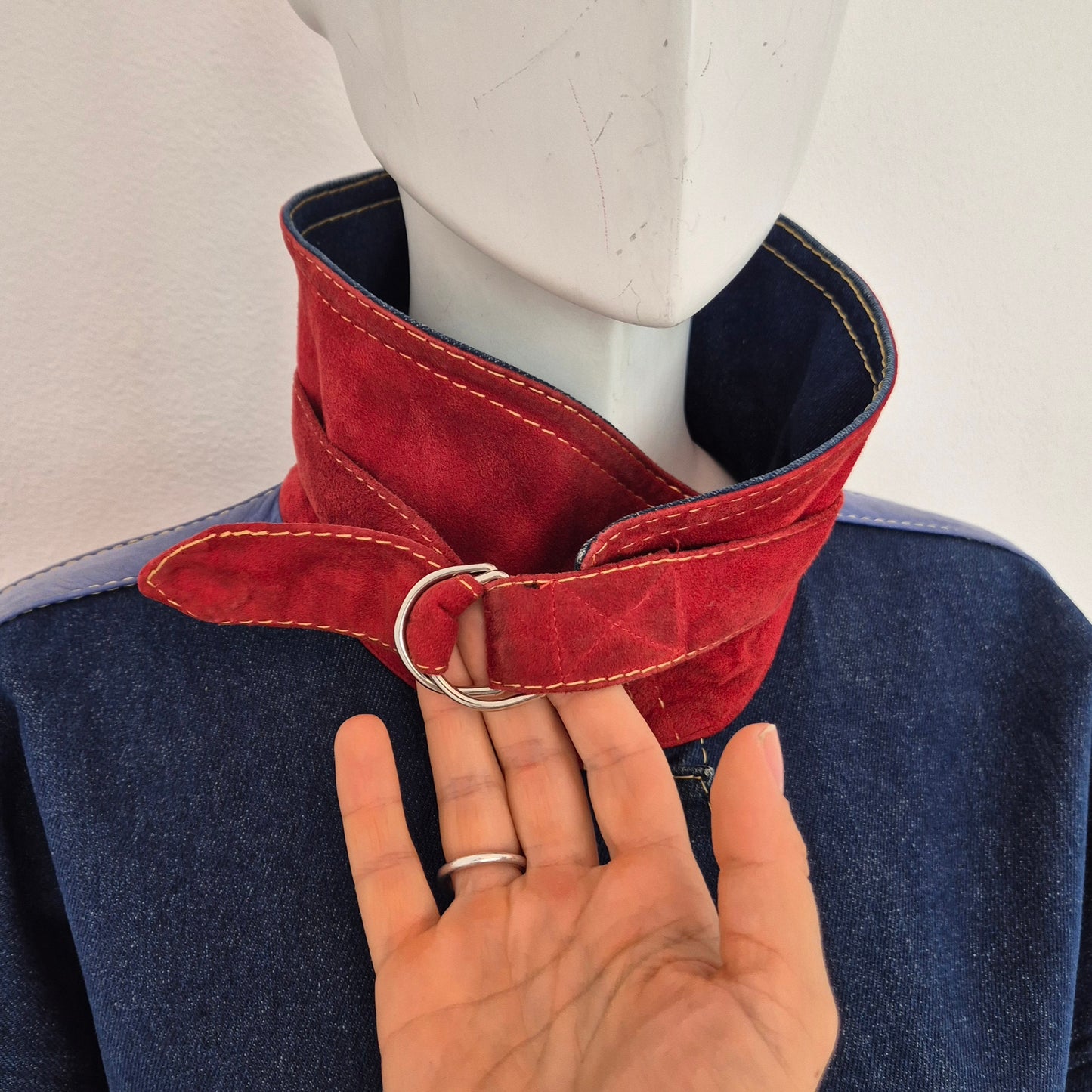 LEVI'S by Jean Charles de Castelbajac | Giacca in denim e pelle