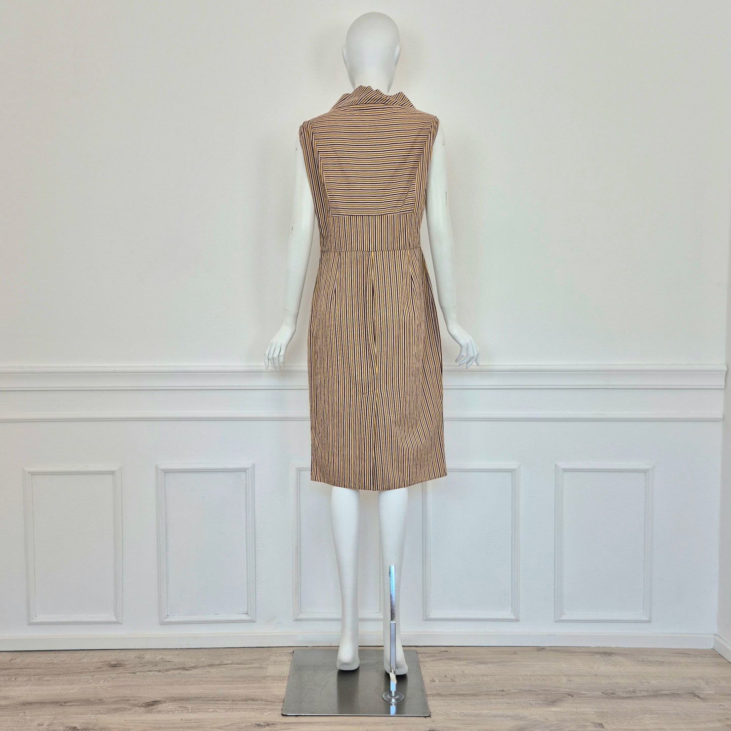 Miu Miu | Abito in cotone a righe SS 2004)