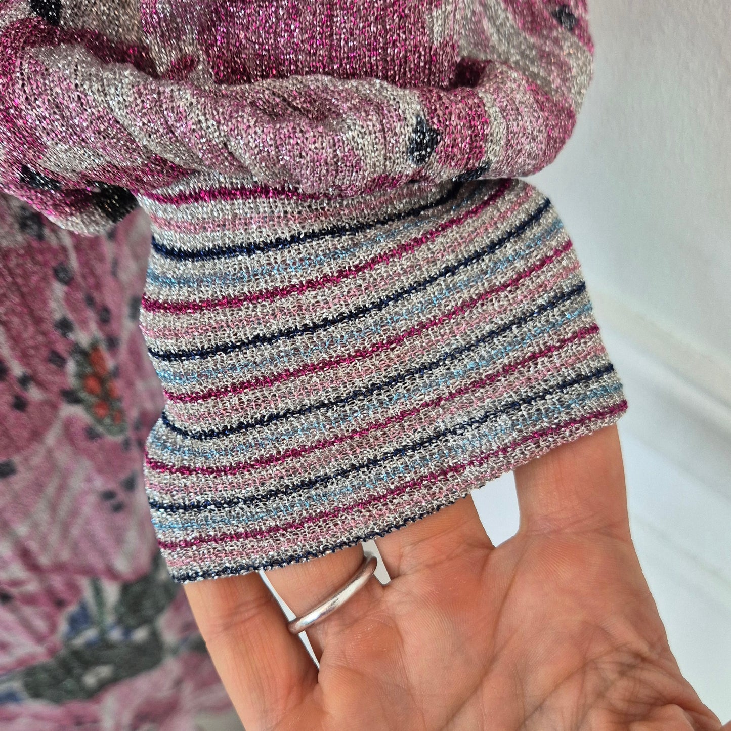 Missoni | Completo vintage lurex fiori