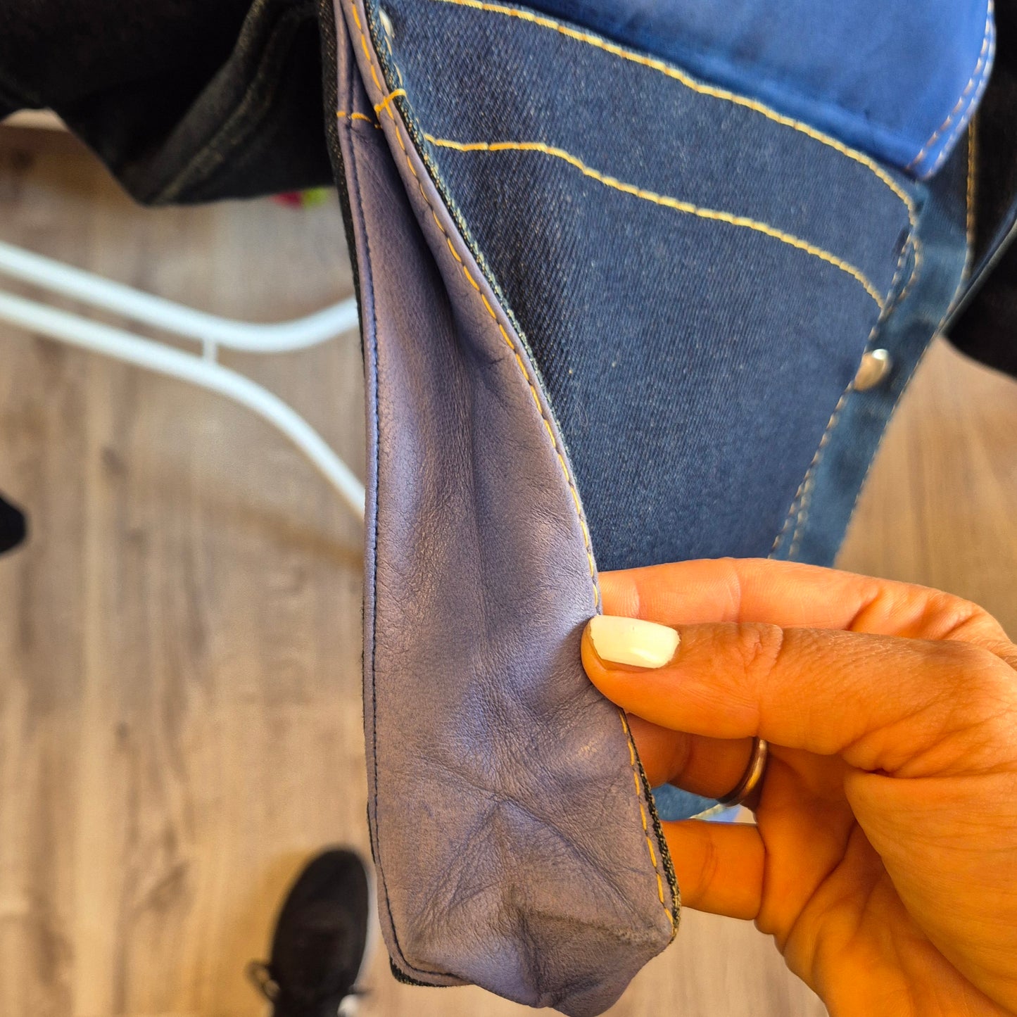LEVI'S by Jean Charles de Castelbajac | Giacca in denim e pelle
