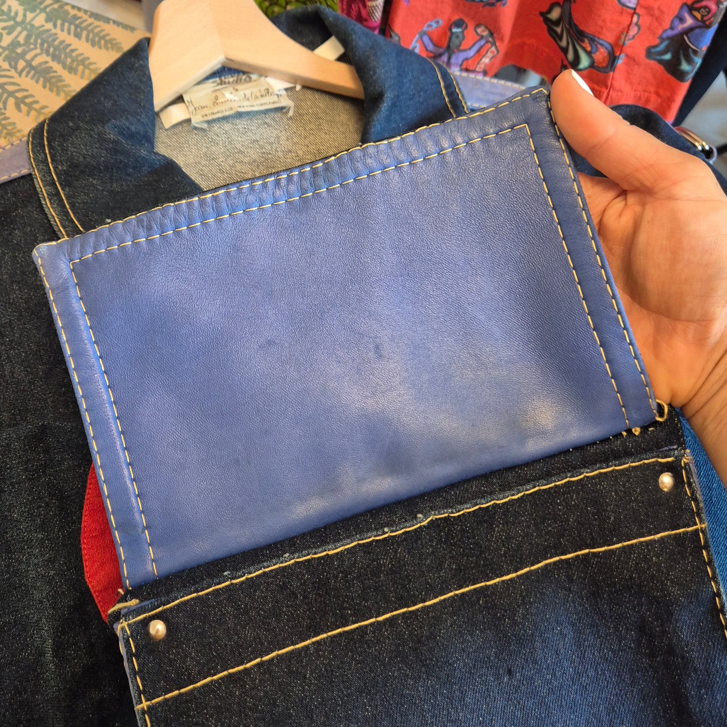 LEVI'S by Jean Charles de Castelbajac | Giacca in denim e pelle