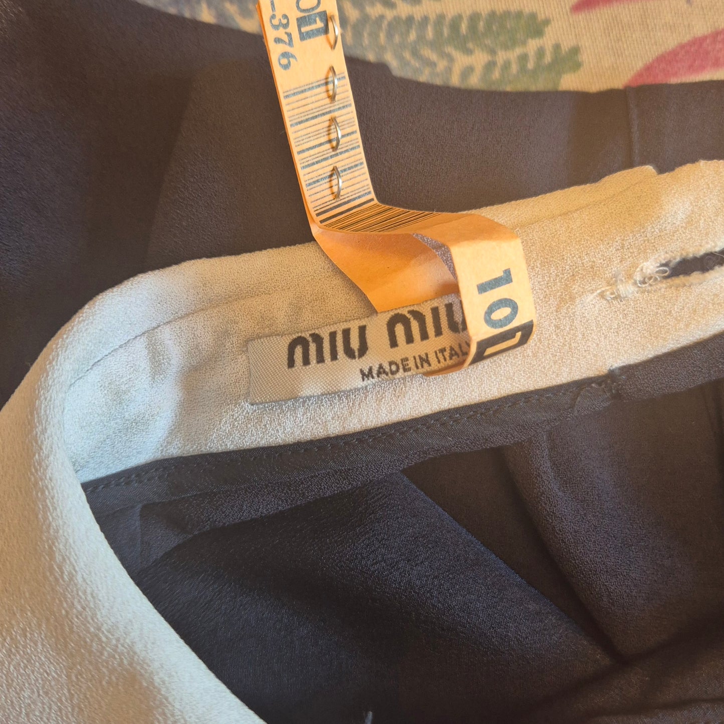 Miu Miu | Top con colletto cuori ricamati