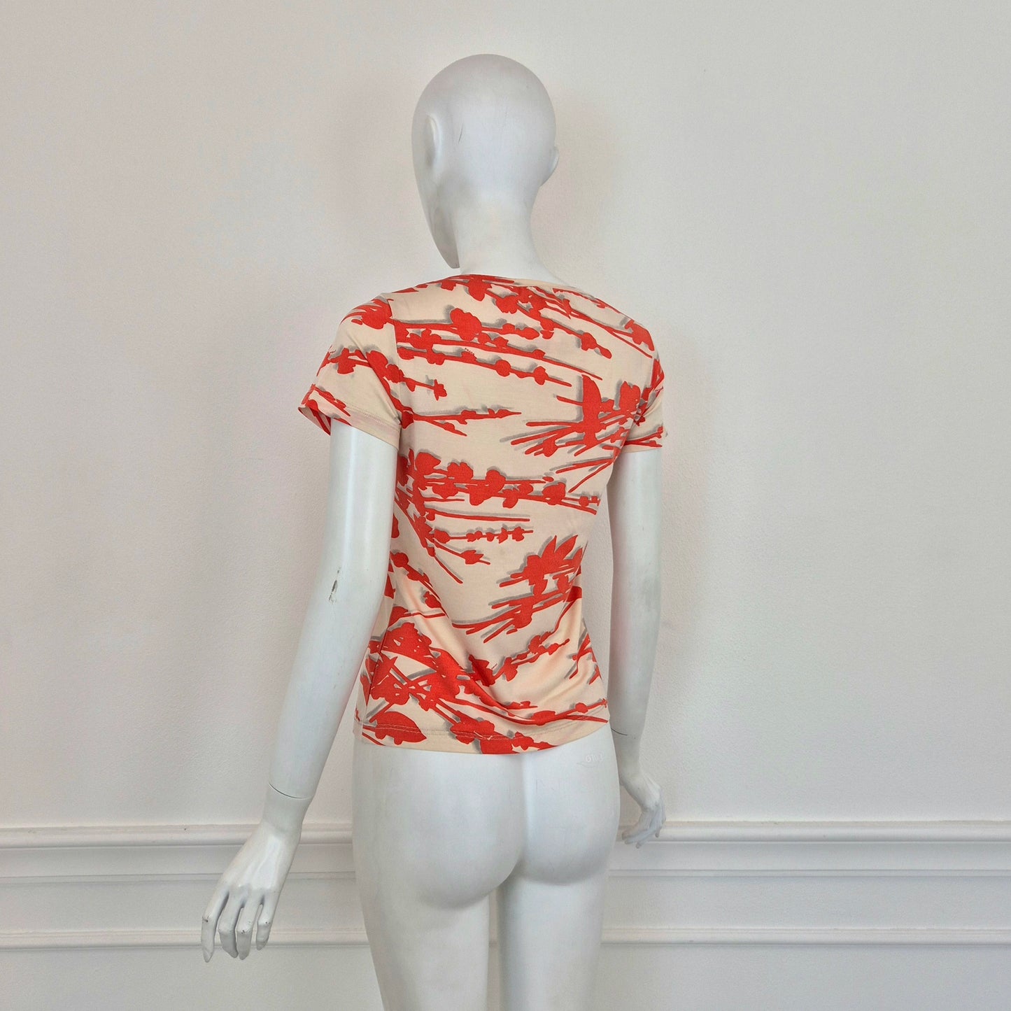 Prada | T-shirt disegni arancioni
