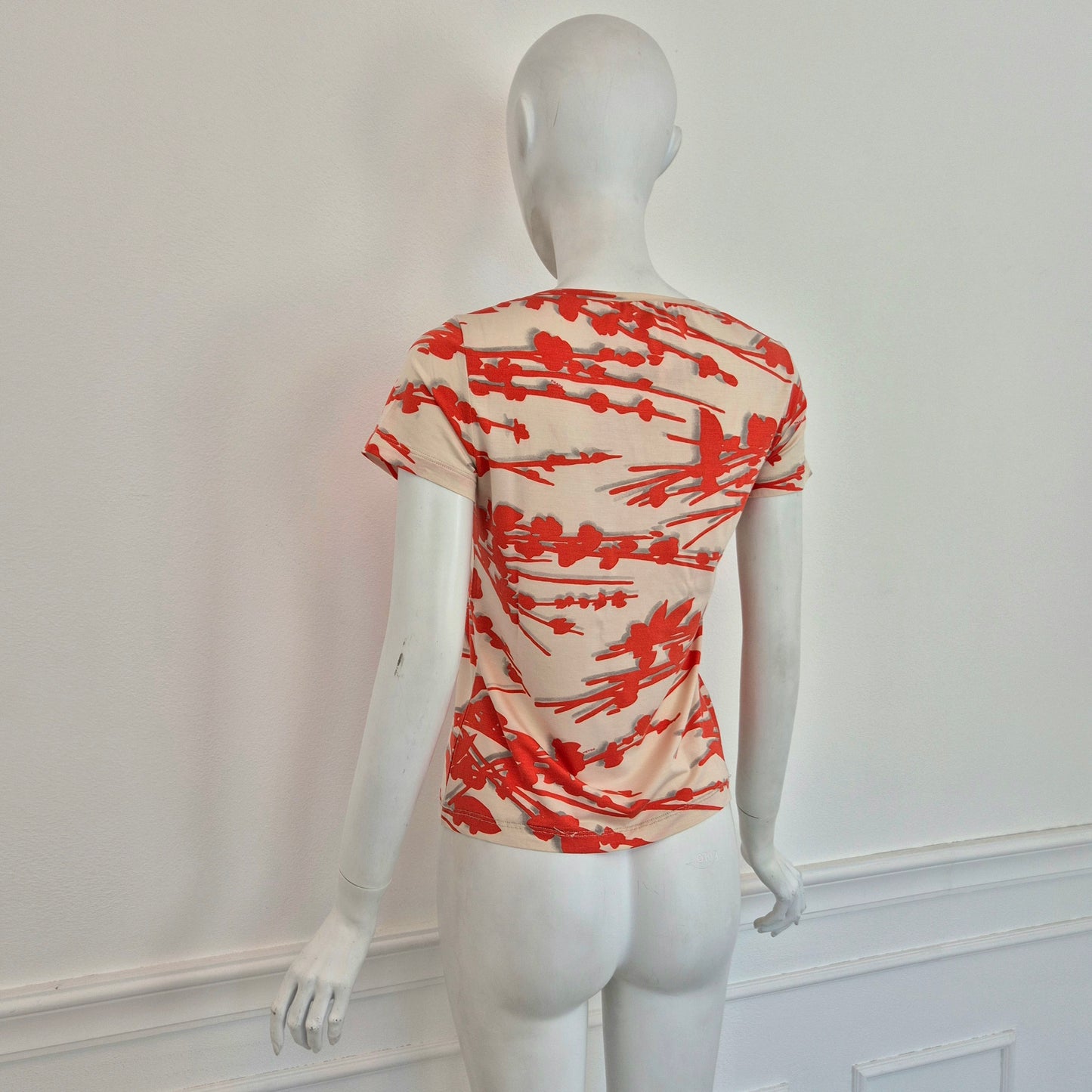 Prada | T-shirt disegni arancioni